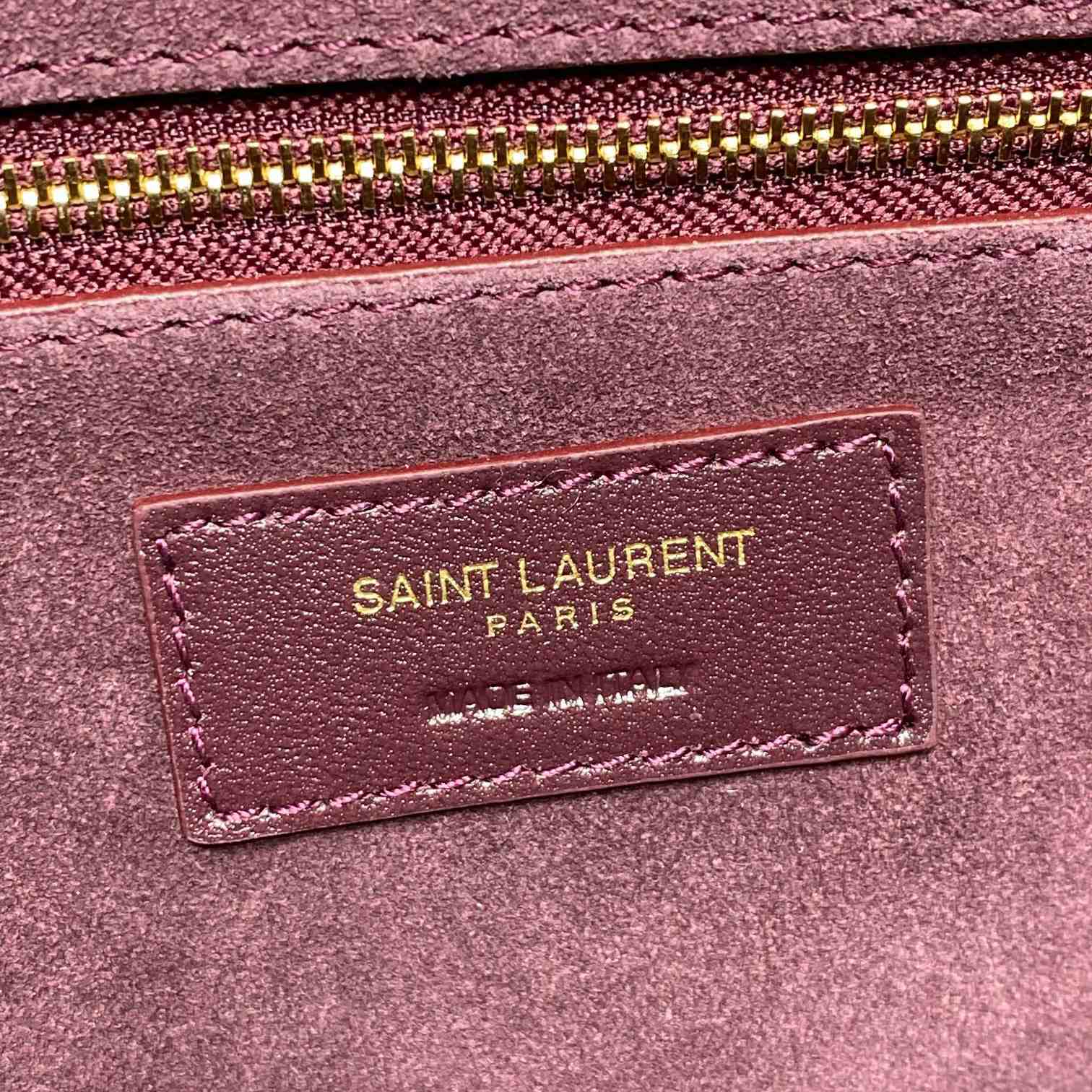 Saint Laurent Le 5 À 7 In Patent Leather - EUR FASHION