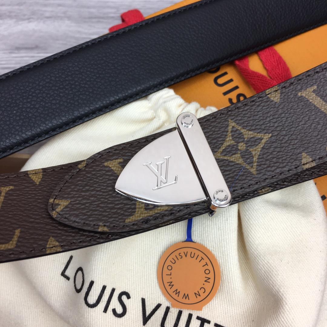 Louis Vuitton LV Trunk 35mm Reversible Belt - EUR FASHION