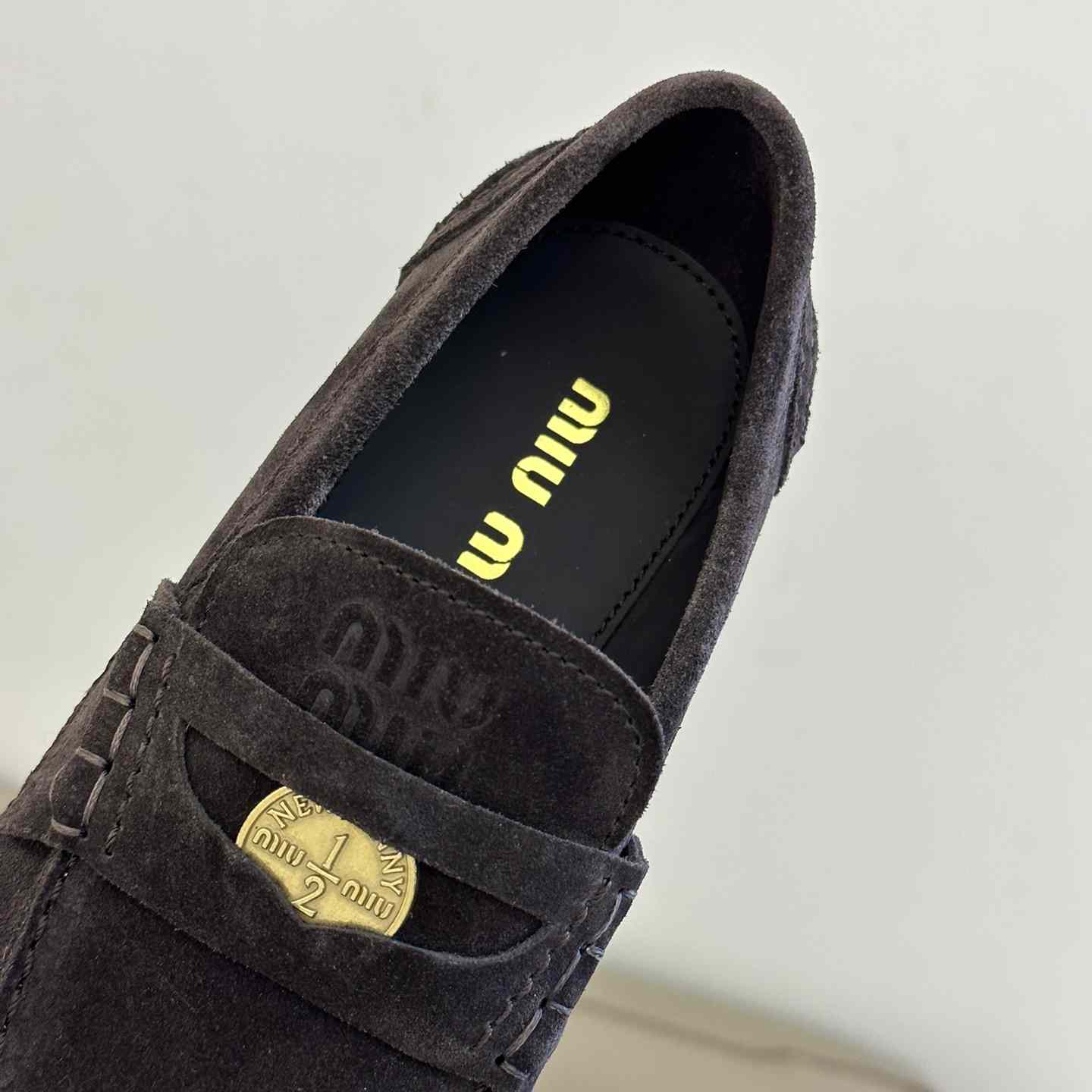 Miu Miu Suede Loafers - EUR FASHION