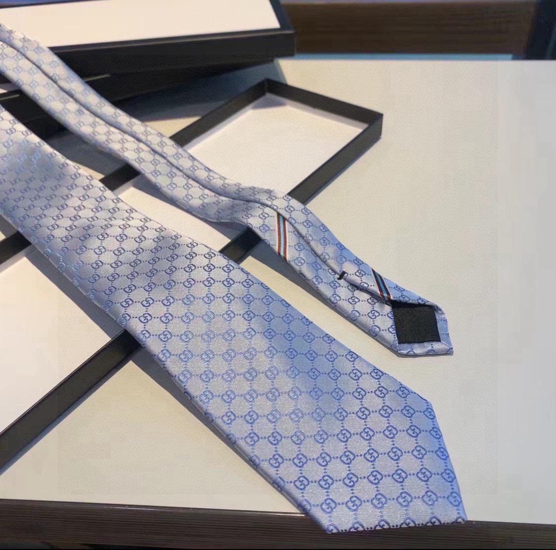 Gucci GG Pattern Silk Tie - EUR FASHION