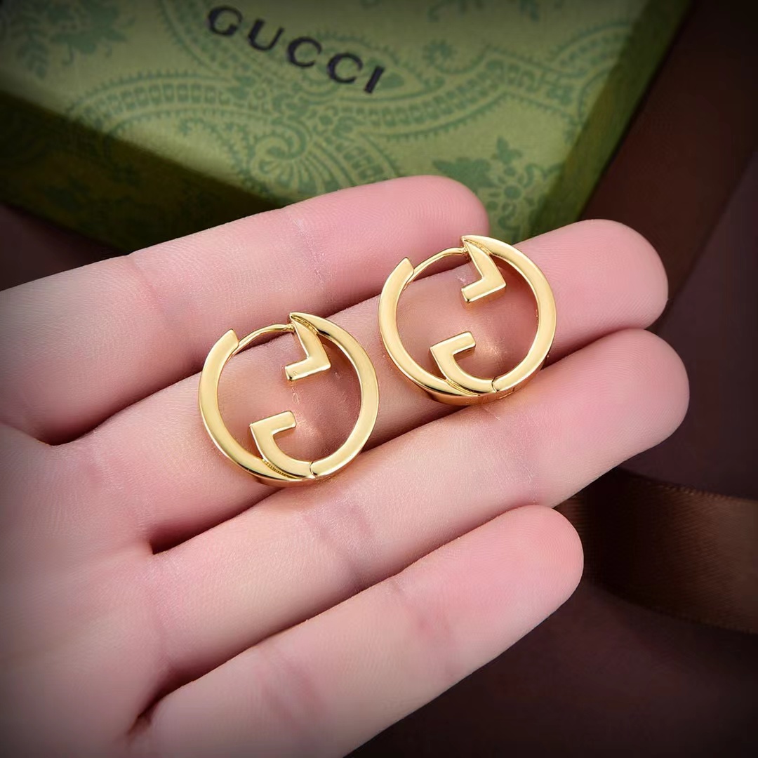 Gucci Blondie Hoop Earrings - EUR FASHION