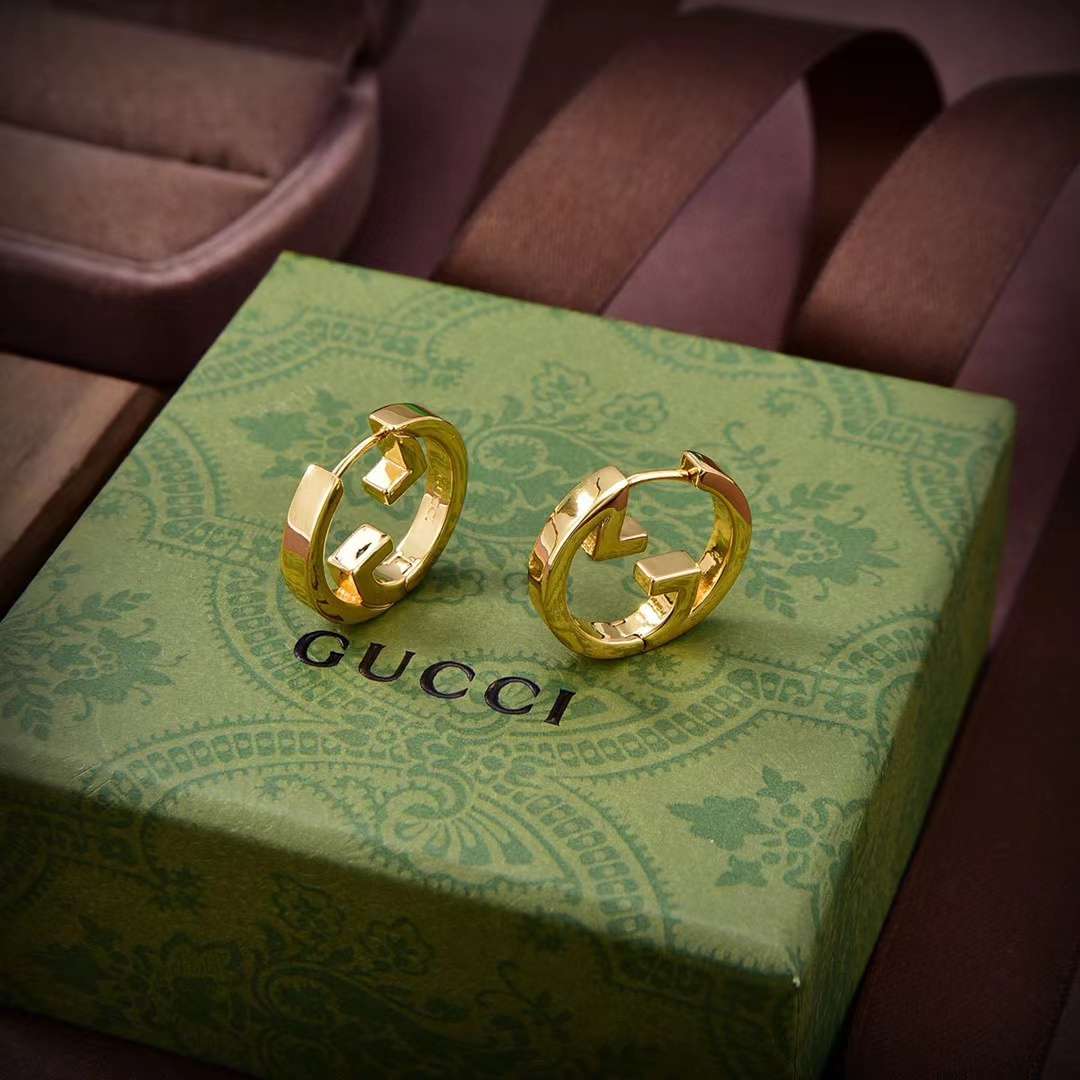 Gucci Blondie Hoop Earrings - EUR FASHION