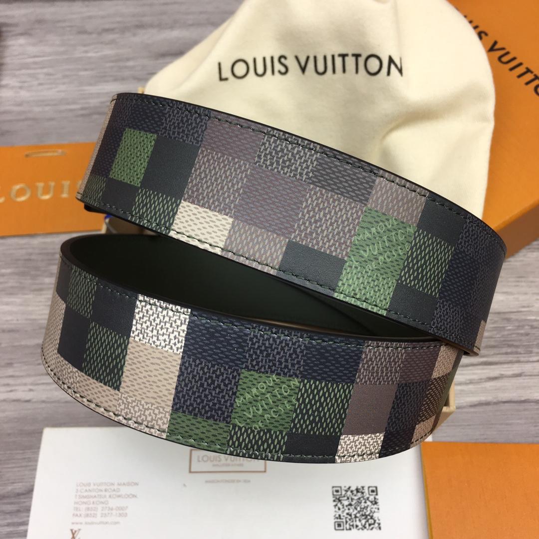 Louis Vuitton LV Mega Pixel 40mm Reversible Belt - EUR FASHION