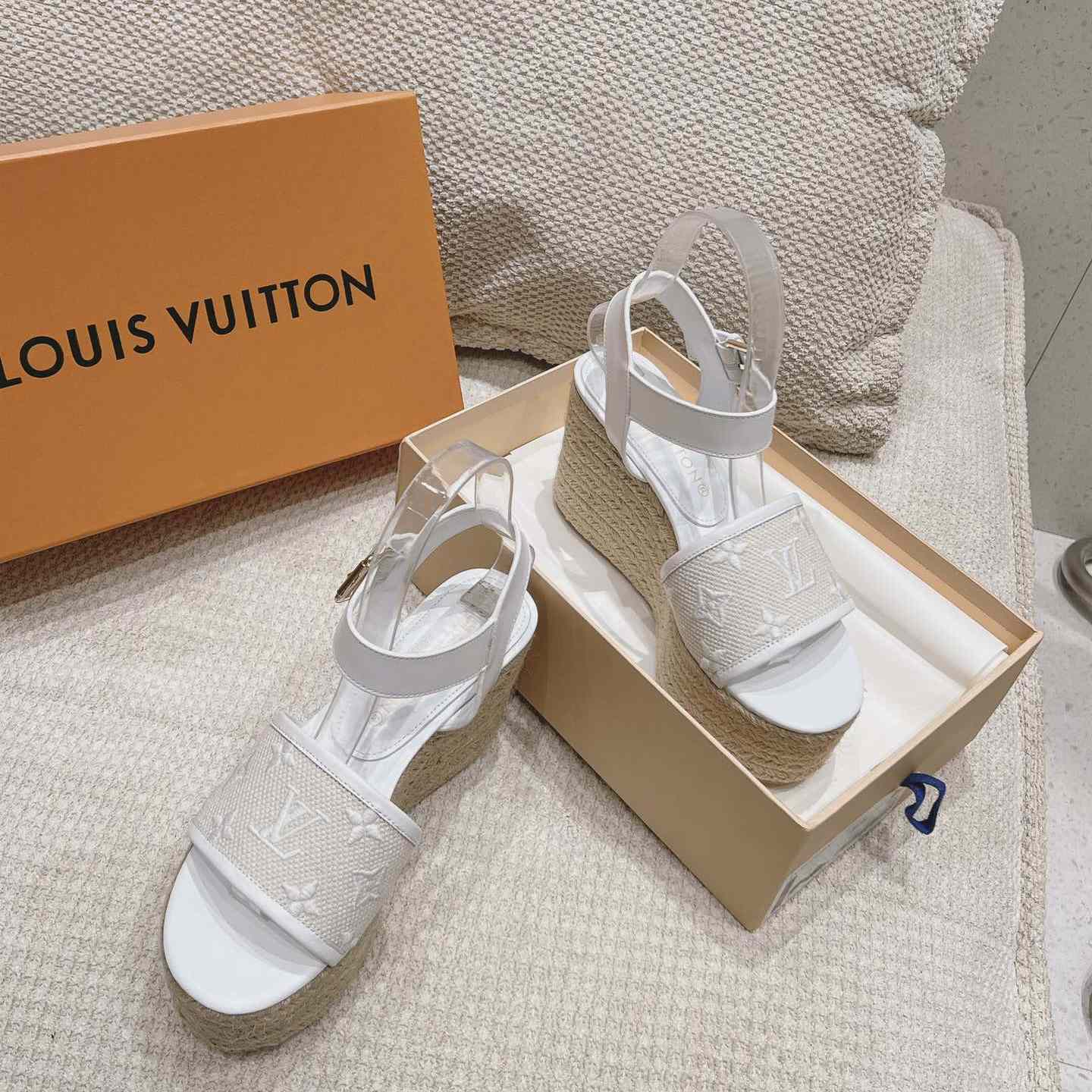 Louis Vuitton Starboard Wedge Sandal   - EUR FASHION