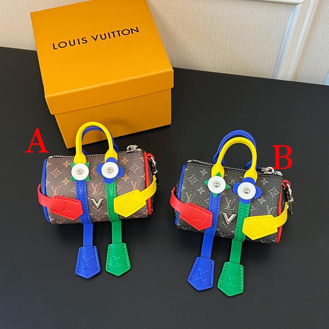 Louis Vuitton Mister Keepall Key Holder And Bag Charm    - EUR FASHION