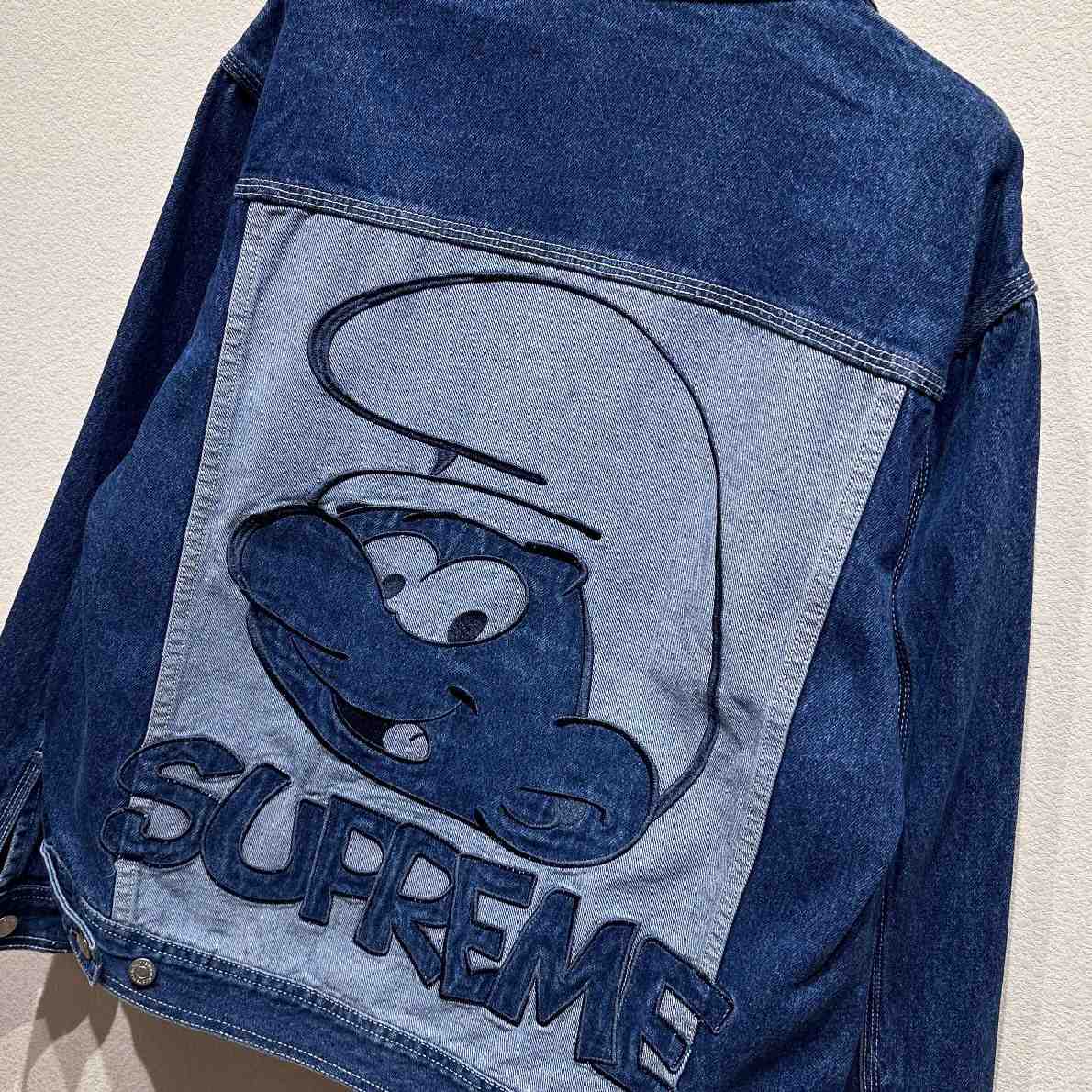 Supreme Studded Denim Trucker Jacket - EUR FASHION