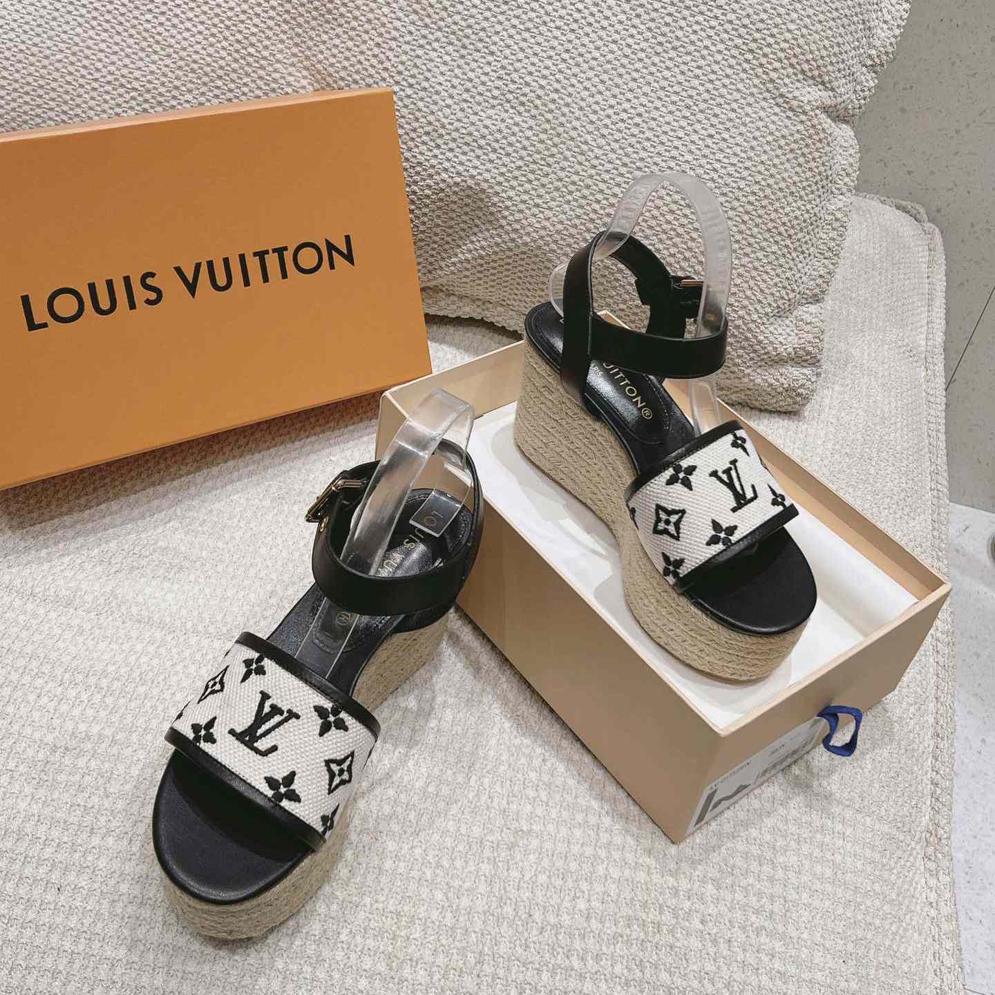 Louis Vuitton Starboard Wedge Sandal   - EUR FASHION