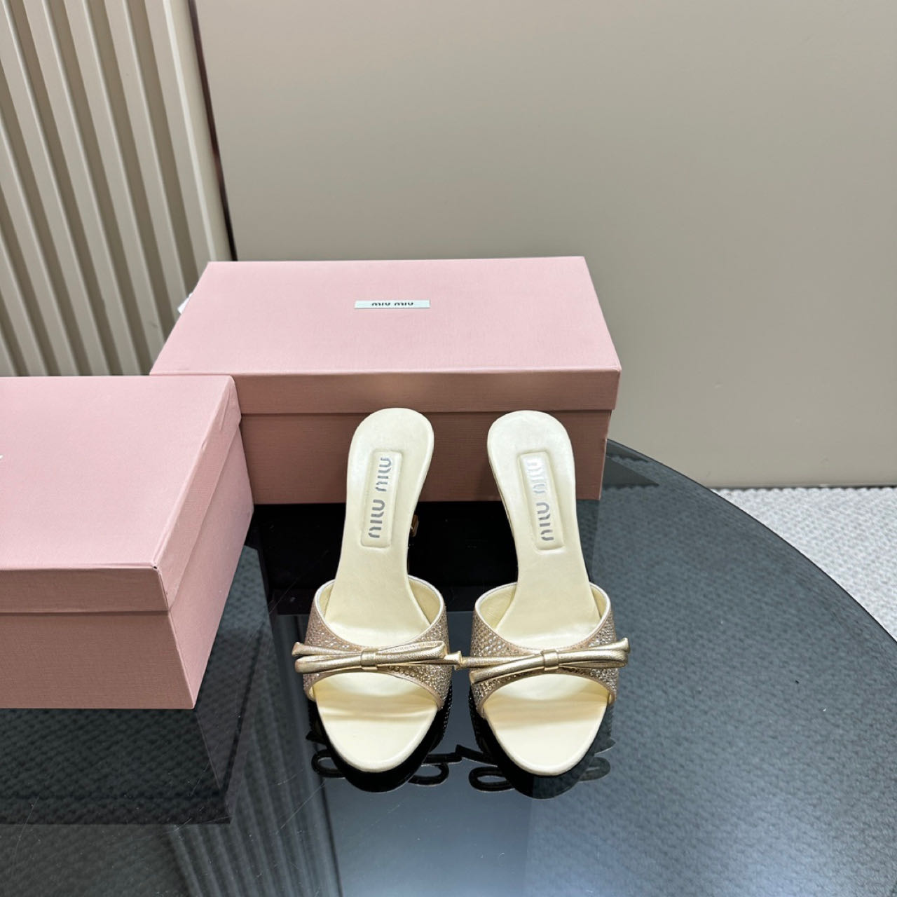 Miu Miu Satin Sandals - EUR FASHION