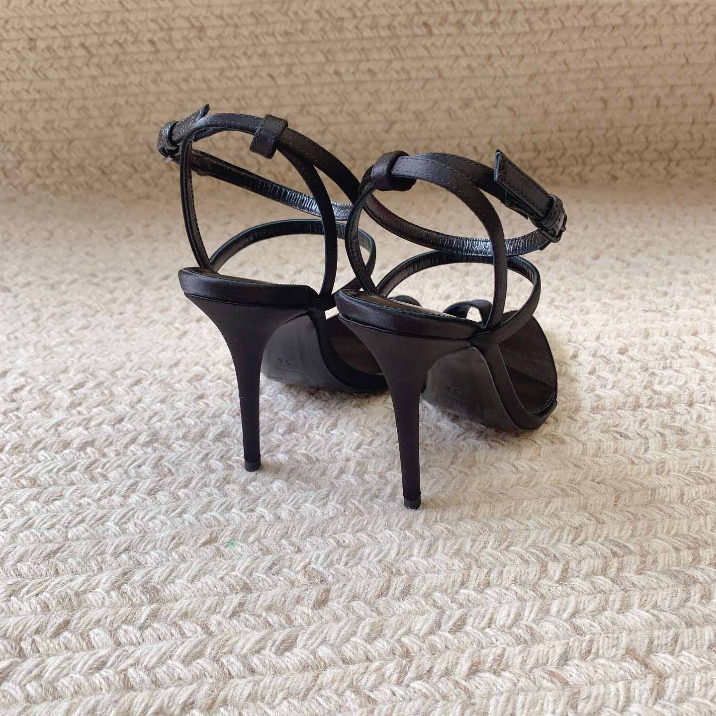 Saint Laurent Hight Heel Sandals - EUR FASHION