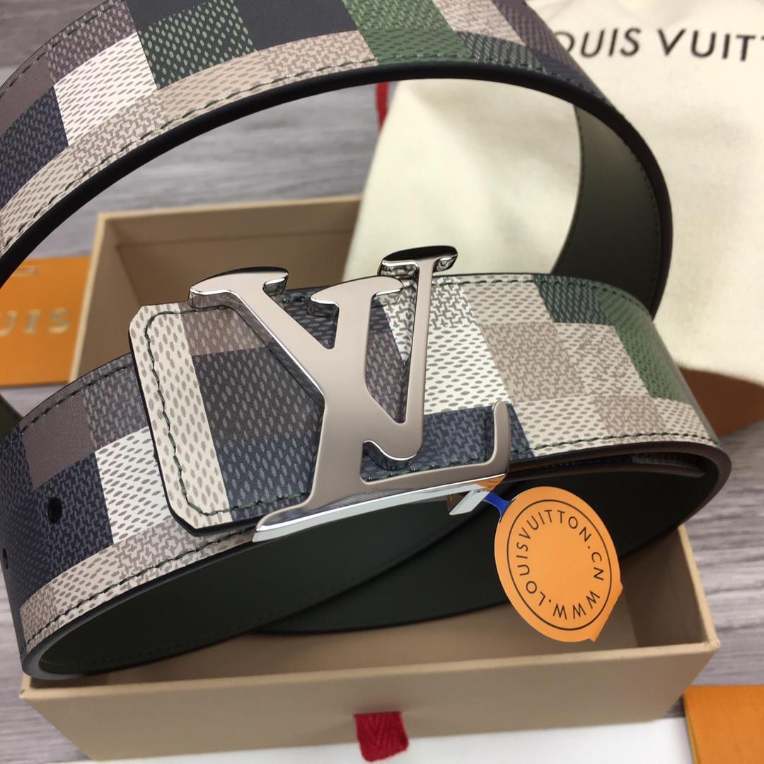 Louis Vuitton LV Mega Pixel 40mm Reversible Belt - EUR FASHION