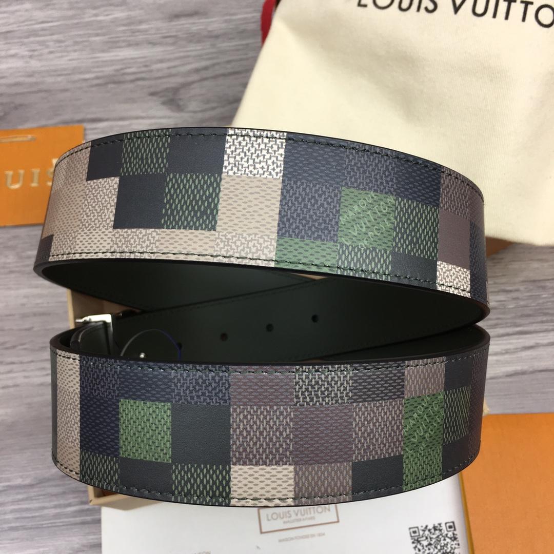 Louis Vuitton LV Mega Pixel 40mm Reversible Belt - EUR FASHION