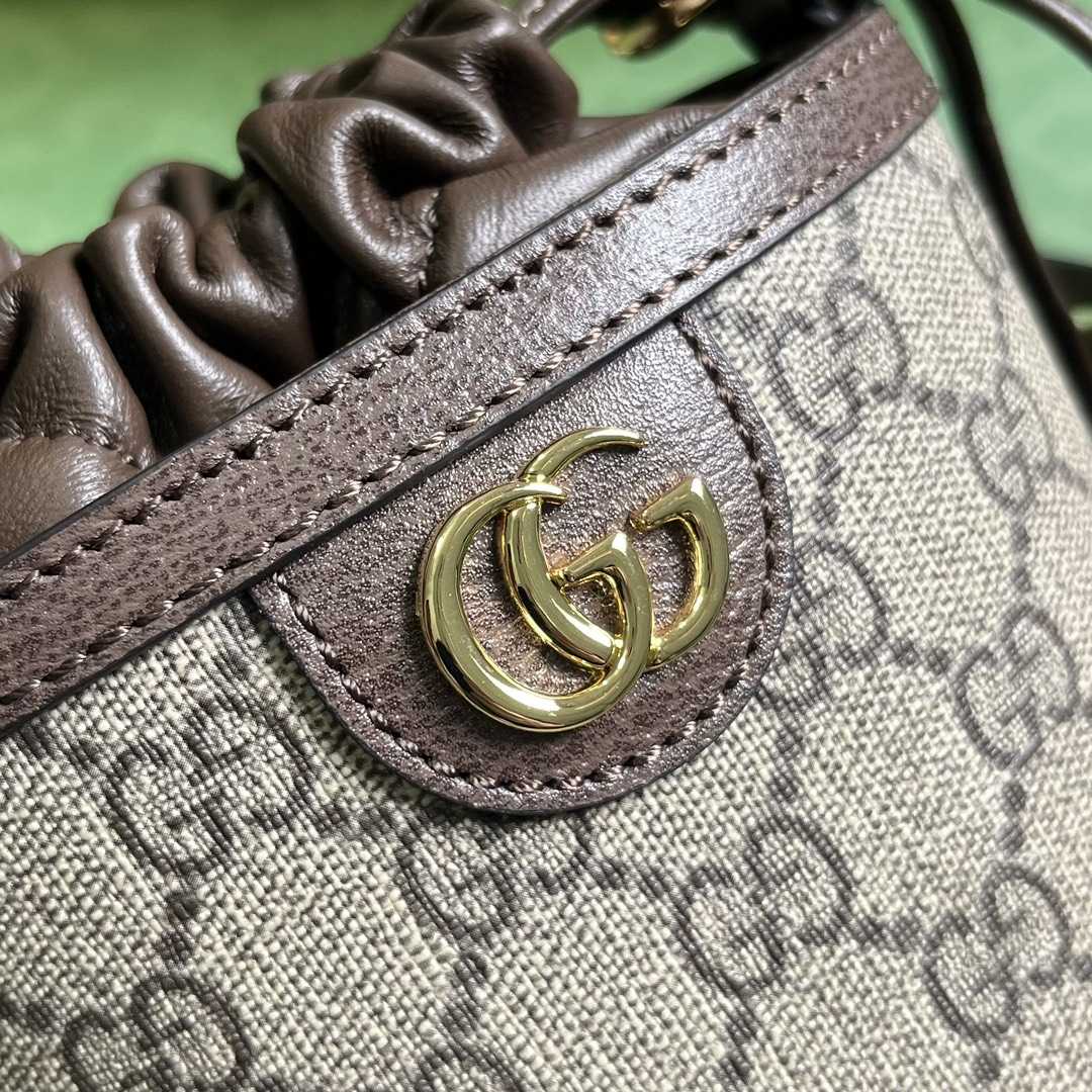 Gucci Ophidia Mini Bucket Bag  (11.5-20-8cm) - EUR FASHION