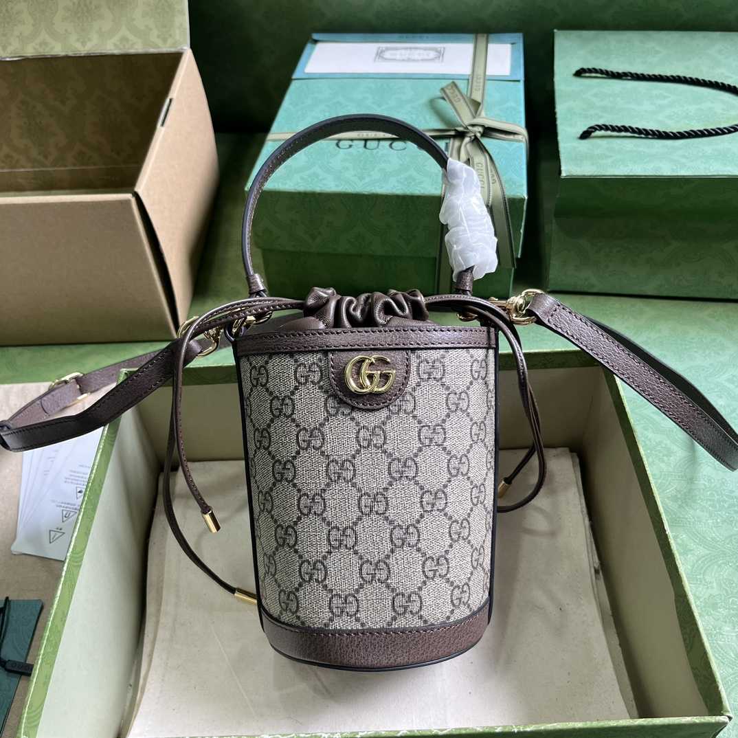 Gucci Ophidia Mini Bucket Bag  (11.5-20-8cm) - EUR FASHION