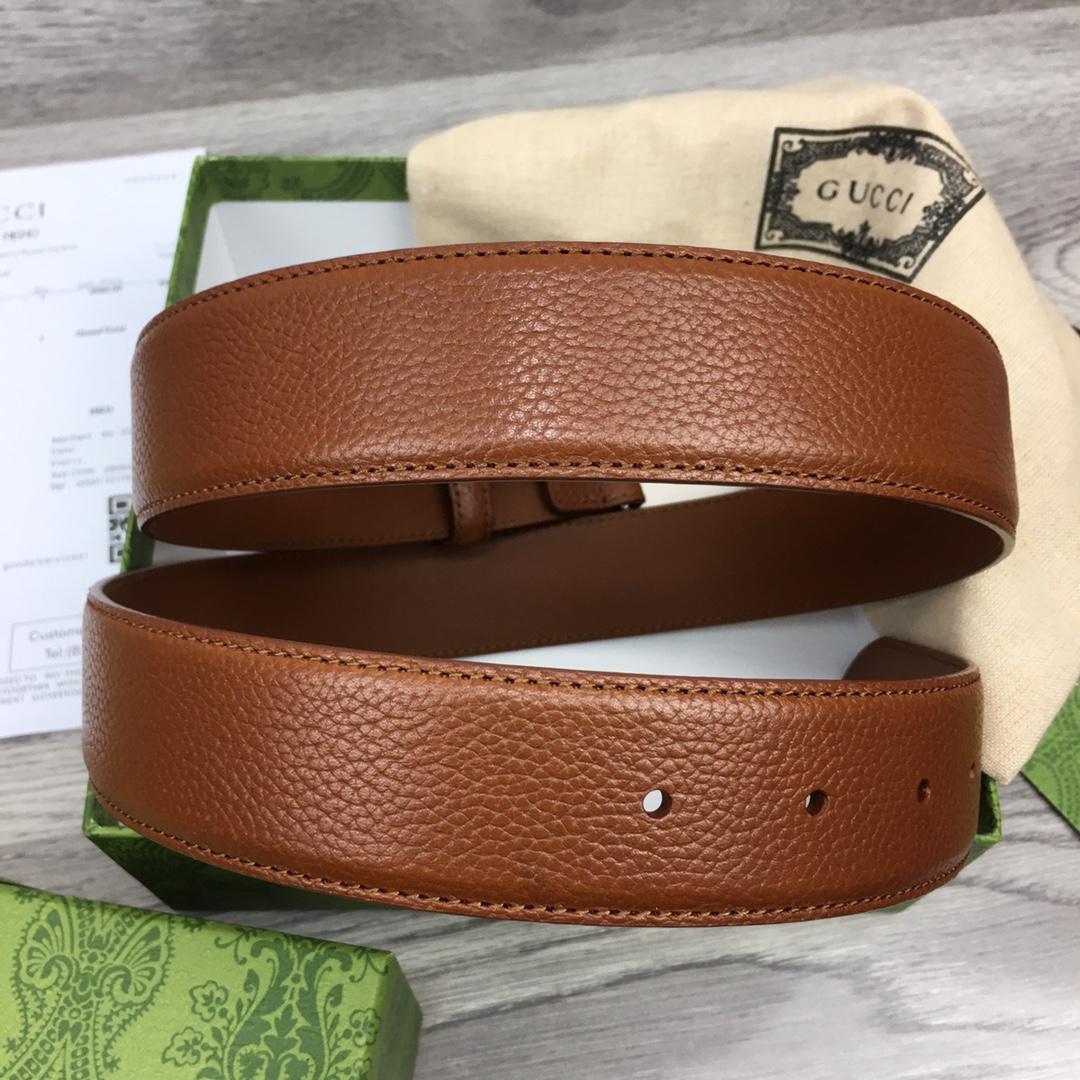 Gucci Leather Belt  35mm - EUR FASHION