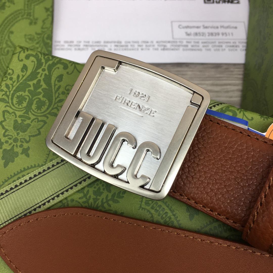 Gucci Leather Belt  35mm - EUR FASHION