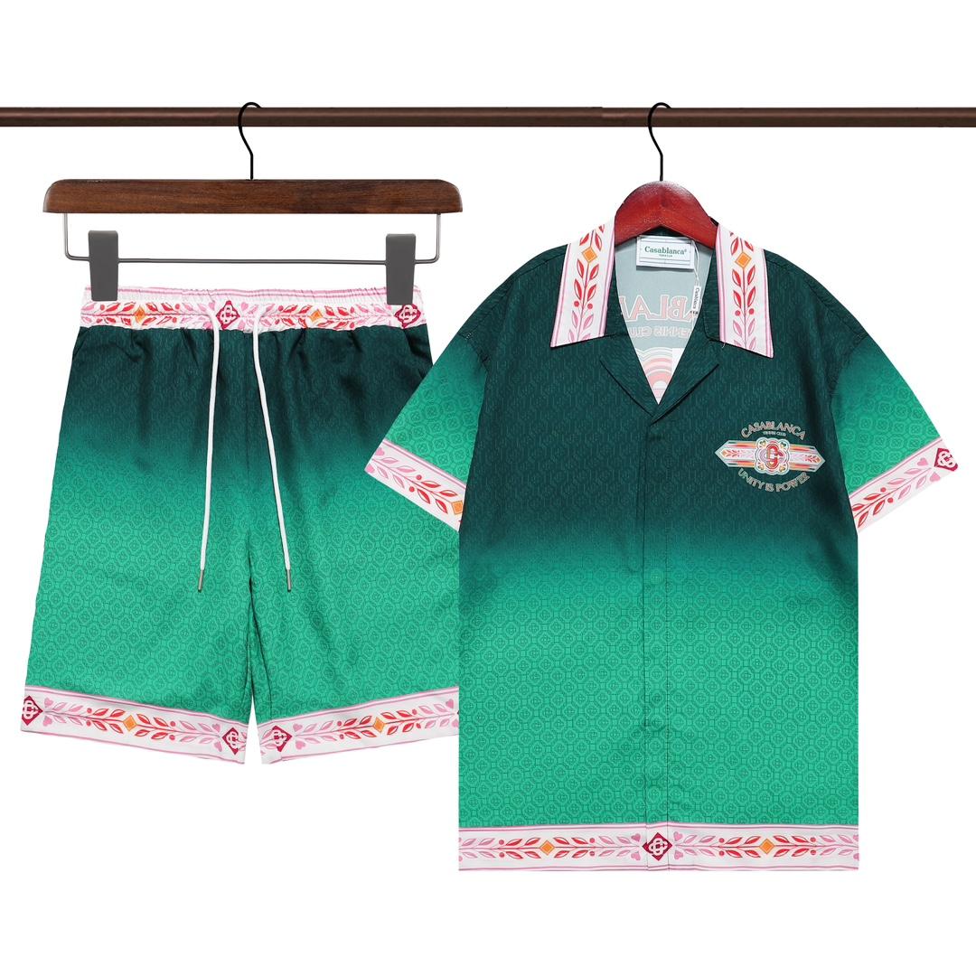 Casablanca Shirt & Shorts - EUR FASHION