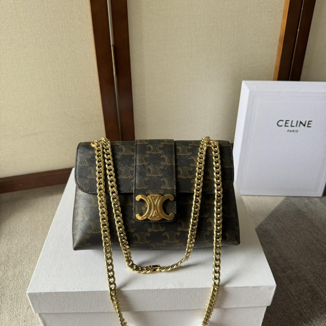 Celine Medium Celine Victoire Bag In Triomphe Canvas - EUR FASHION