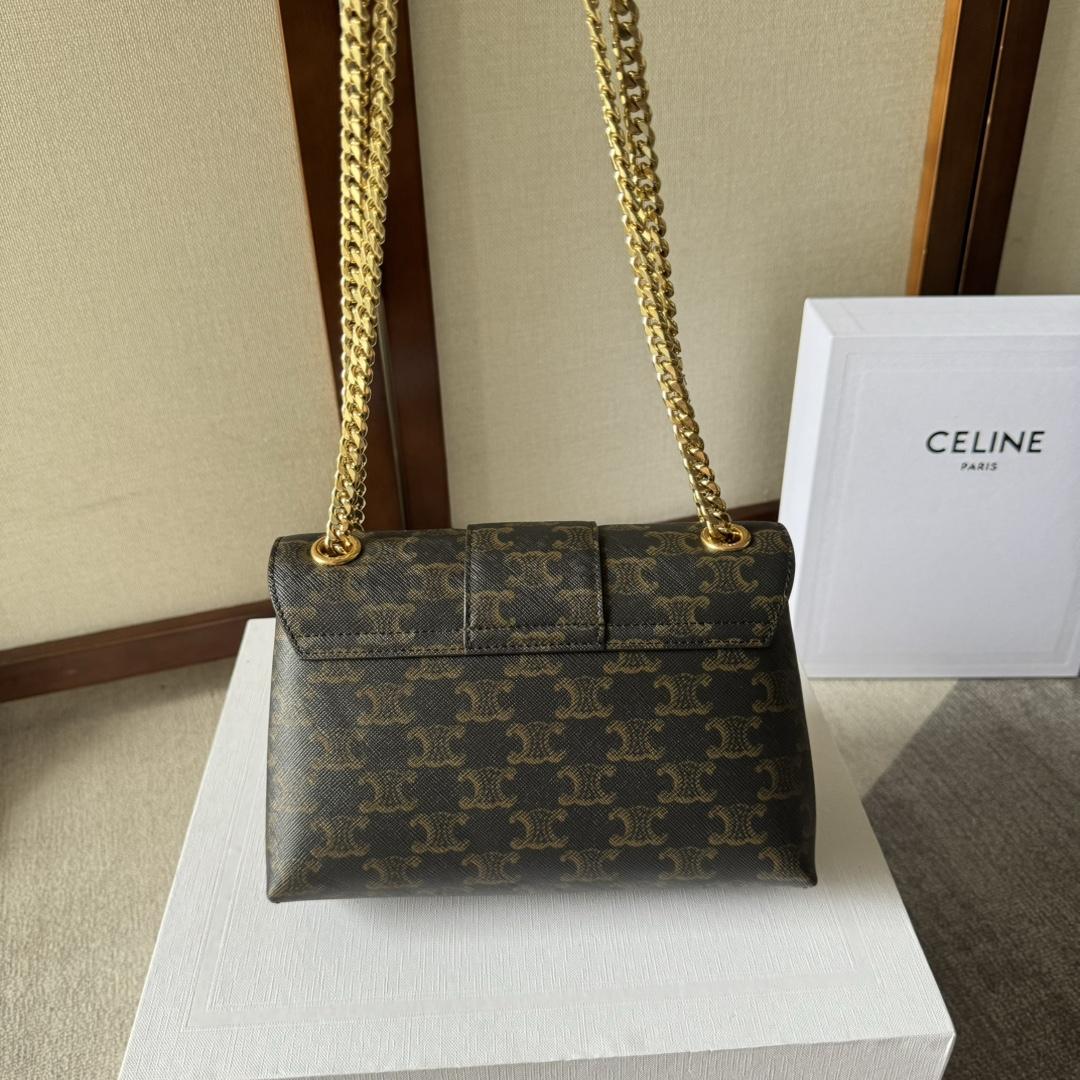 Celine Medium Celine Victoire Bag In Triomphe Canvas - EUR FASHION