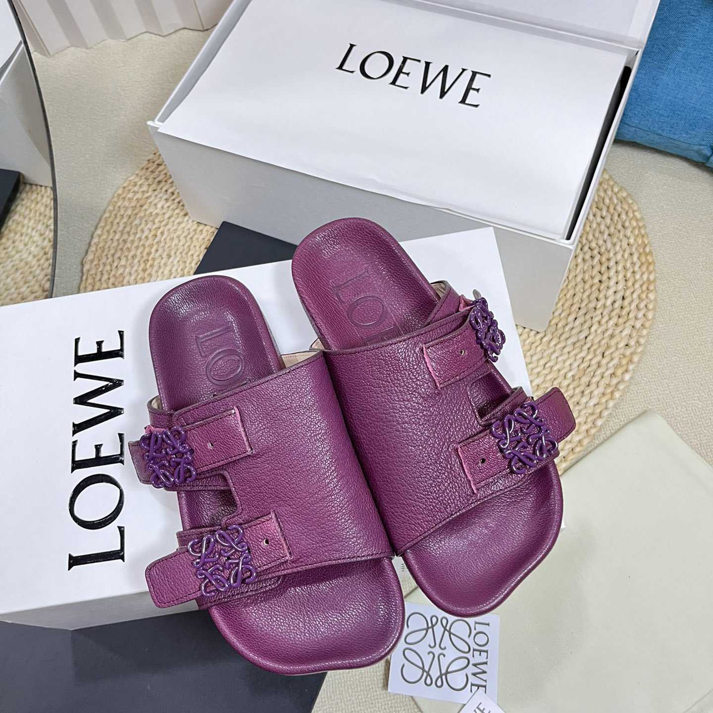 Loewe Ease slide In Goatskin - EUR FASHION