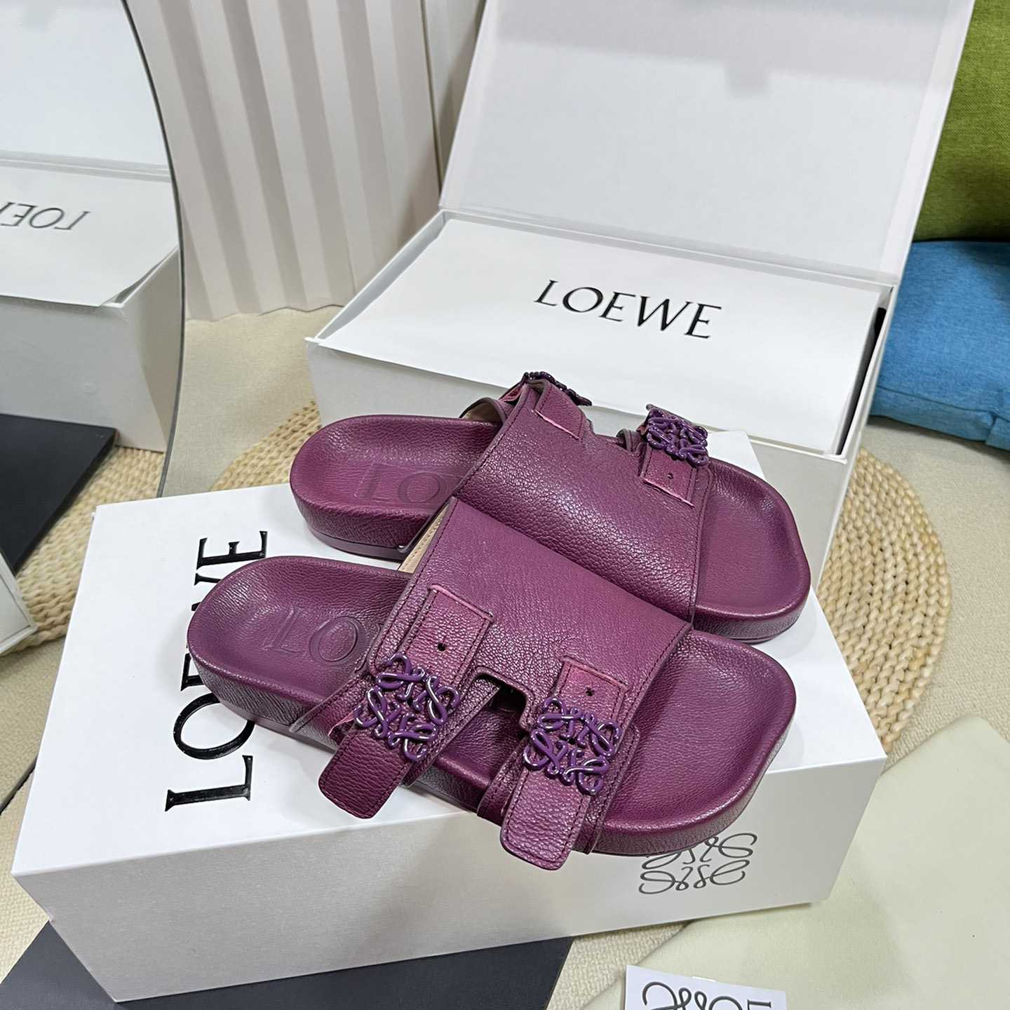 Loewe Ease slide In Goatskin - EUR FASHION