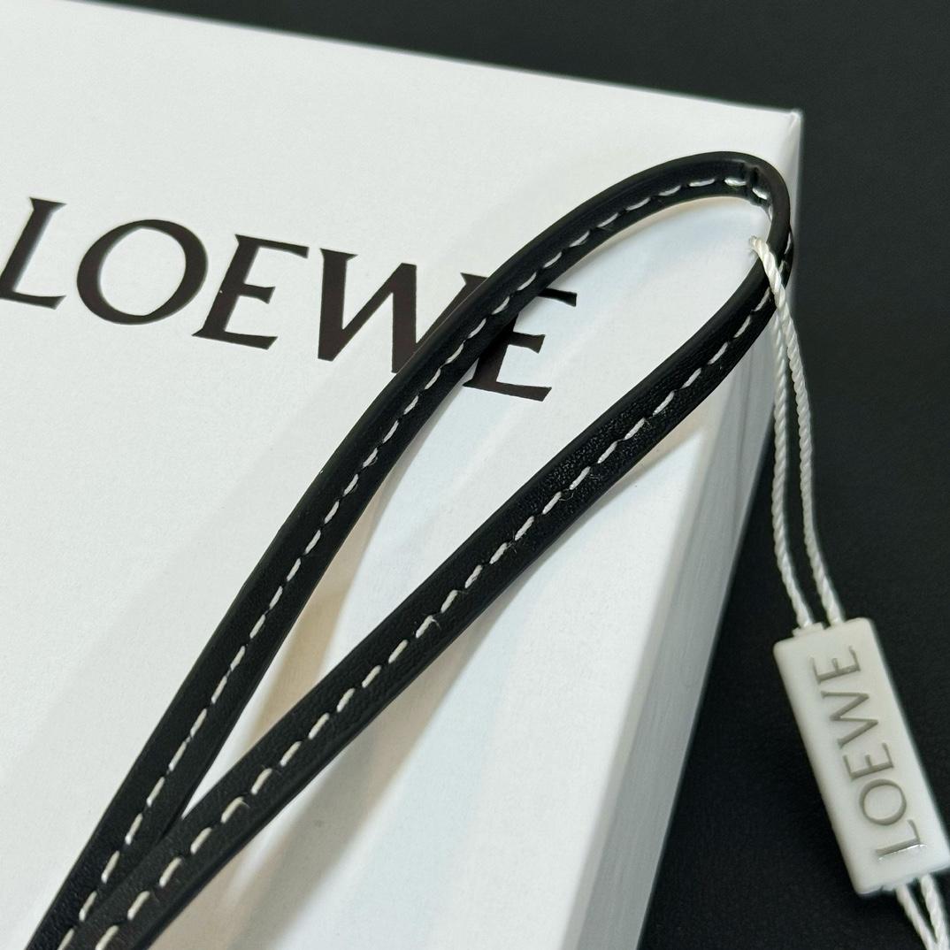 Loewe Baby Penguin Charm In Felt And Calfskin - EUR FASHION