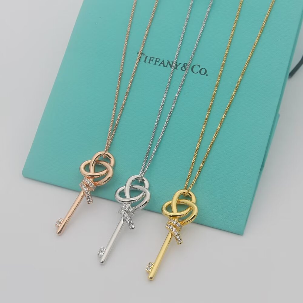 Tiffany&CO Woven Keys Small Pendant - EUR FASHION