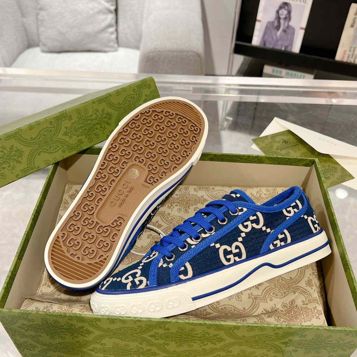 Gucci Men's Gucci Tennis 1977 Sneaker - EUR FASHION