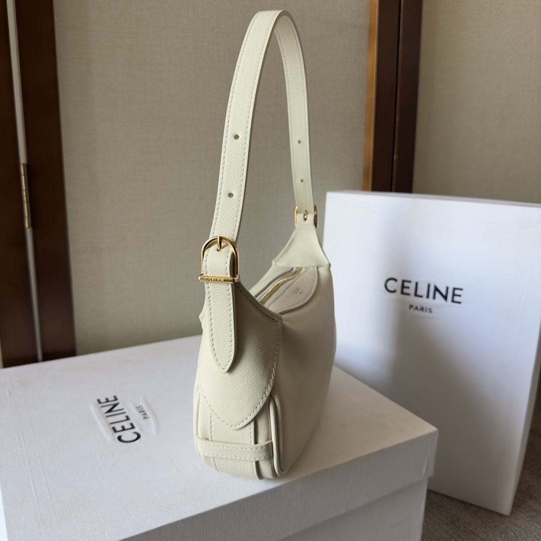 Celine Mini Romy In Supple Calfskin - EUR FASHION