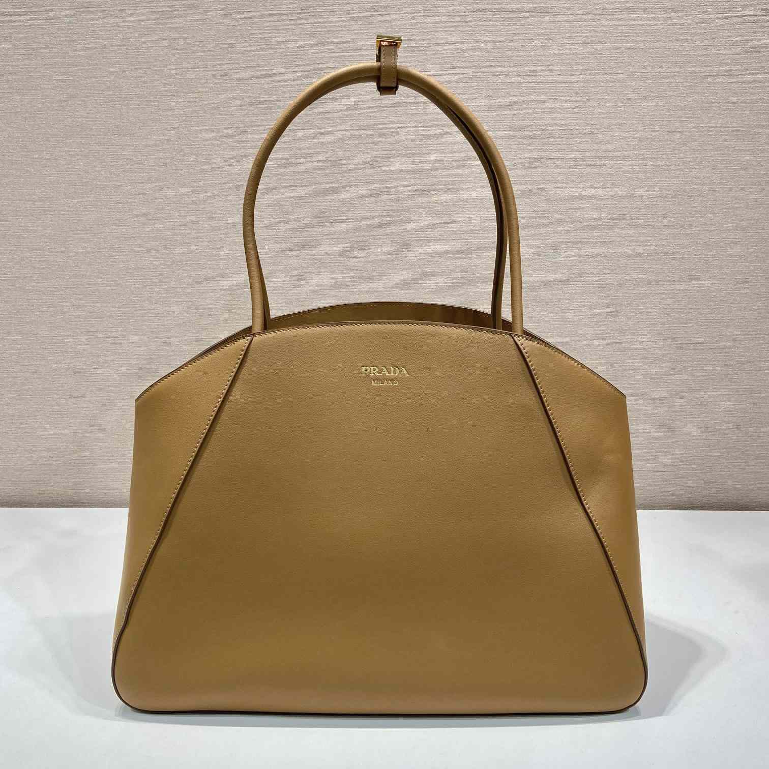 Prada Large Leather Tote Bag - EUR FASHION