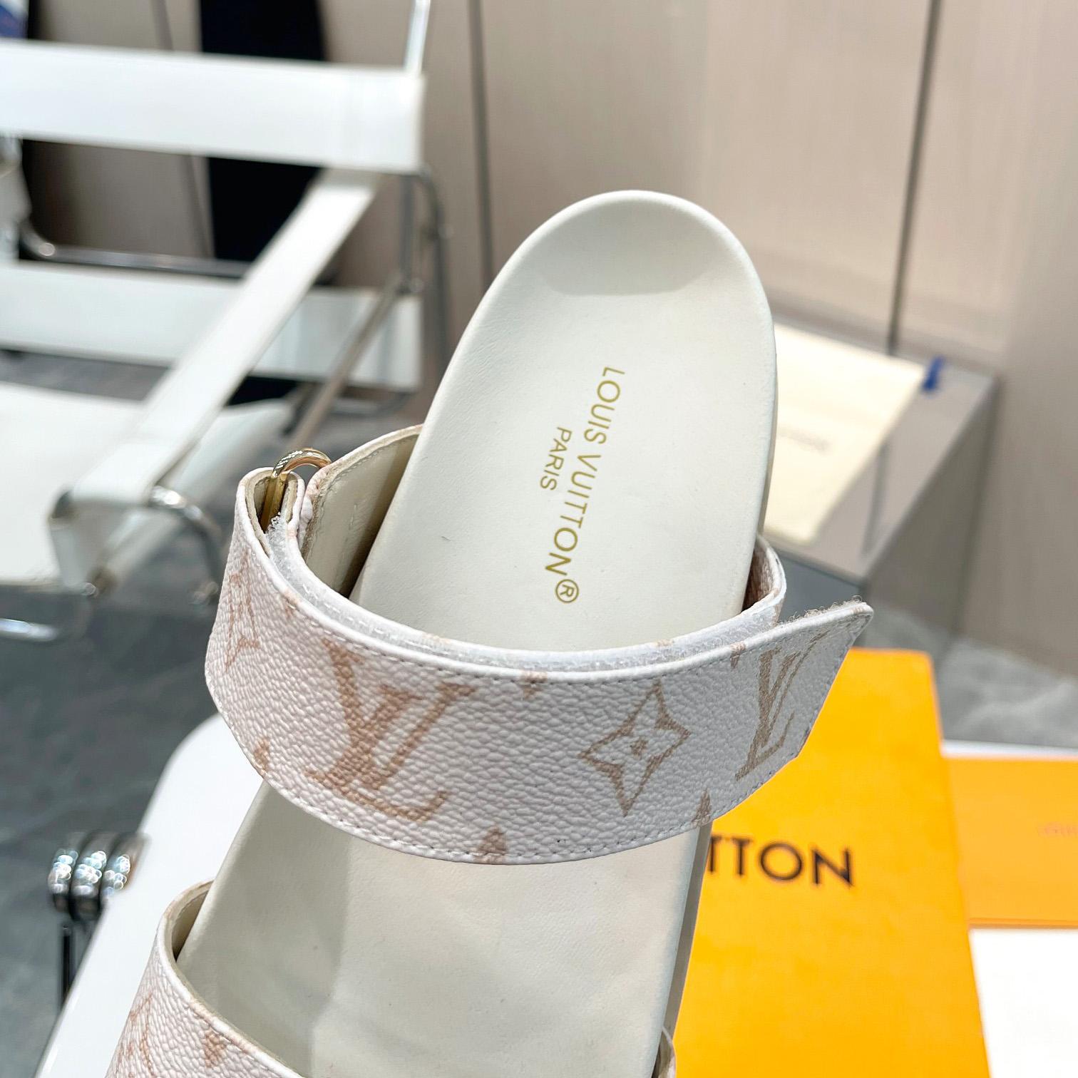 Louis Vuitton Bom Dia Flat Comfort Mule     1ACHYI - EUR FASHION