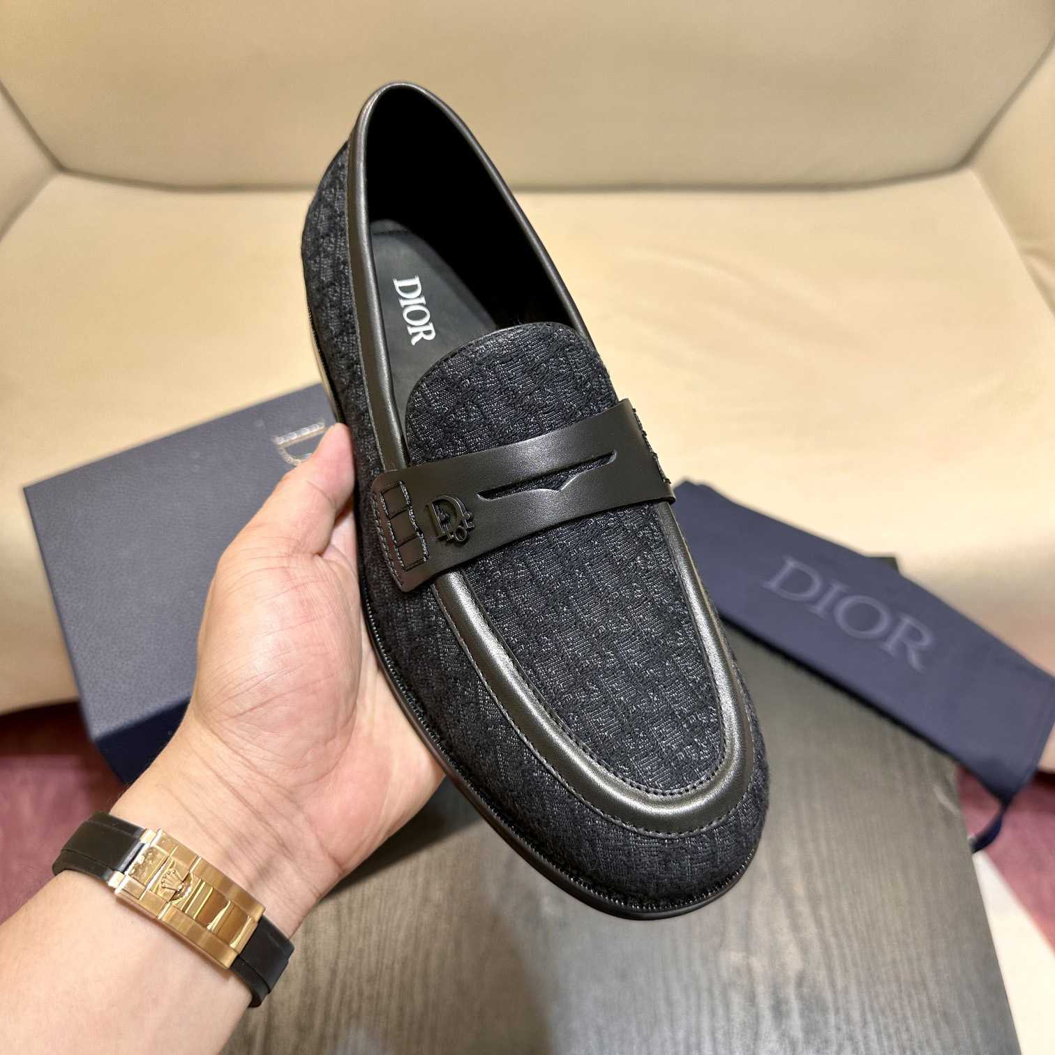 Dior Oblique Loafer - EUR FASHION