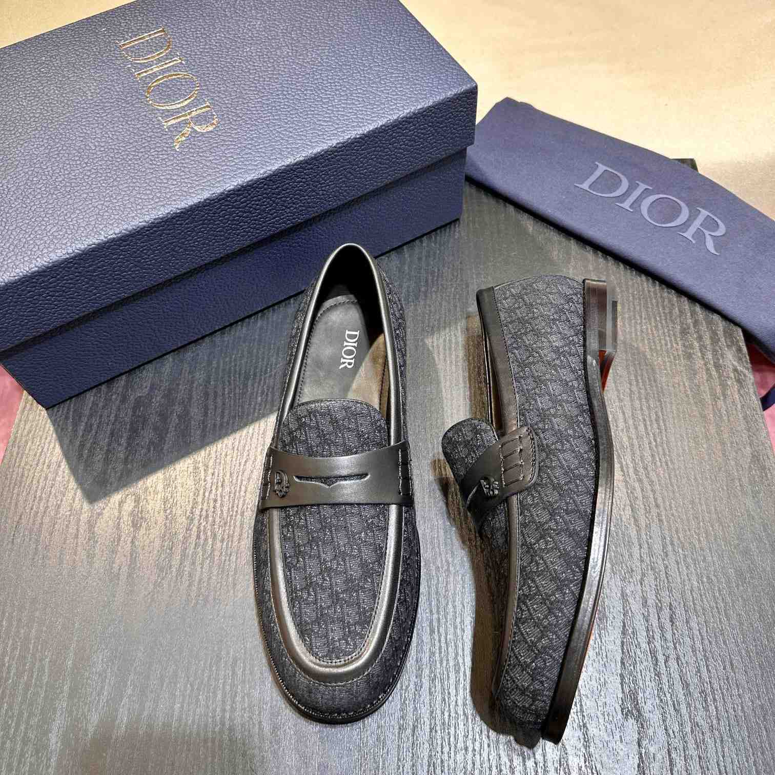 Dior Oblique Loafer - EUR FASHION