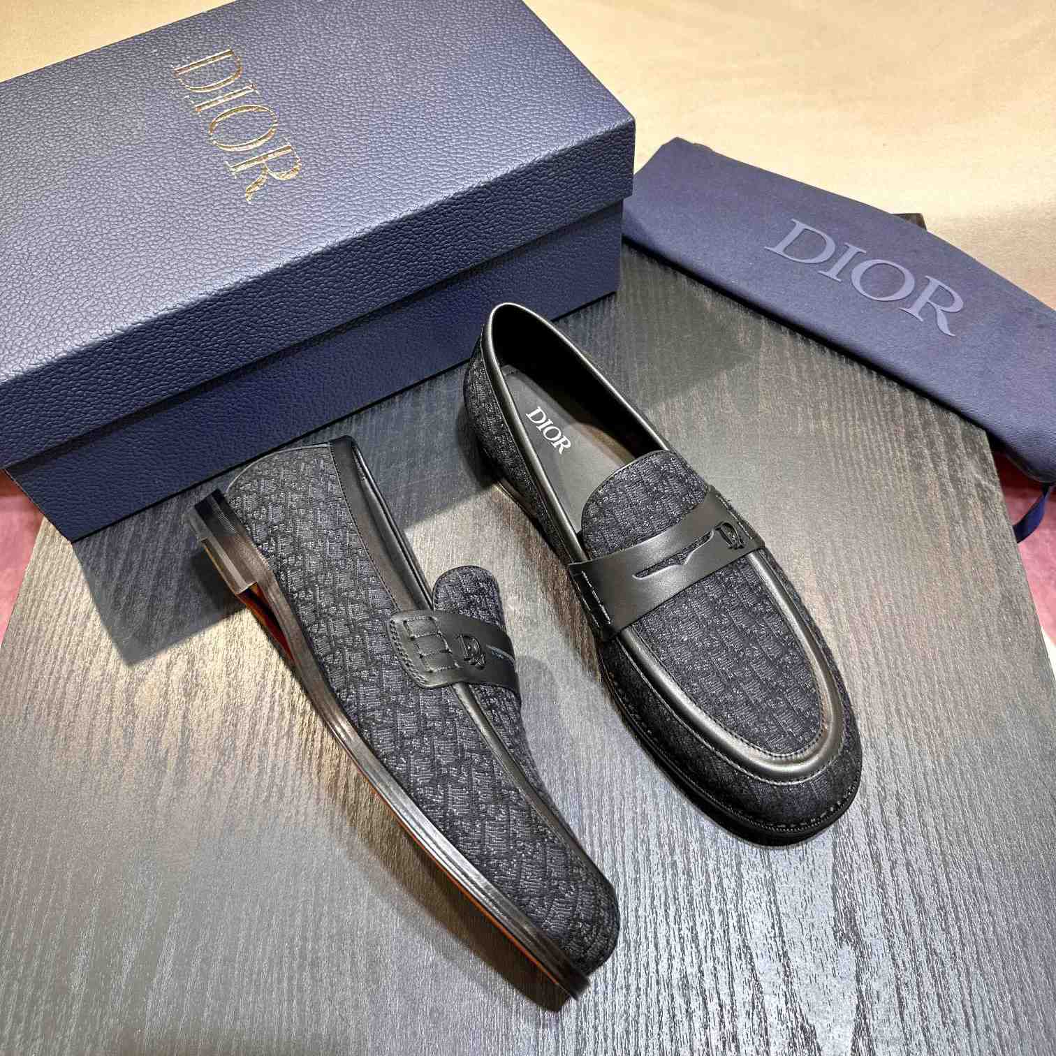 Dior Oblique Loafer - EUR FASHION