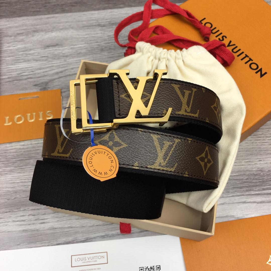 Louis Vuitton Monogram Belt  35mm - EUR FASHION