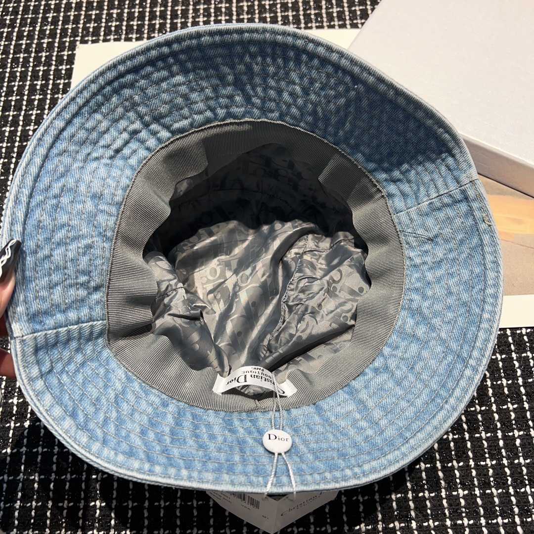 Dior Denim Bucket Hat - EUR FASHION