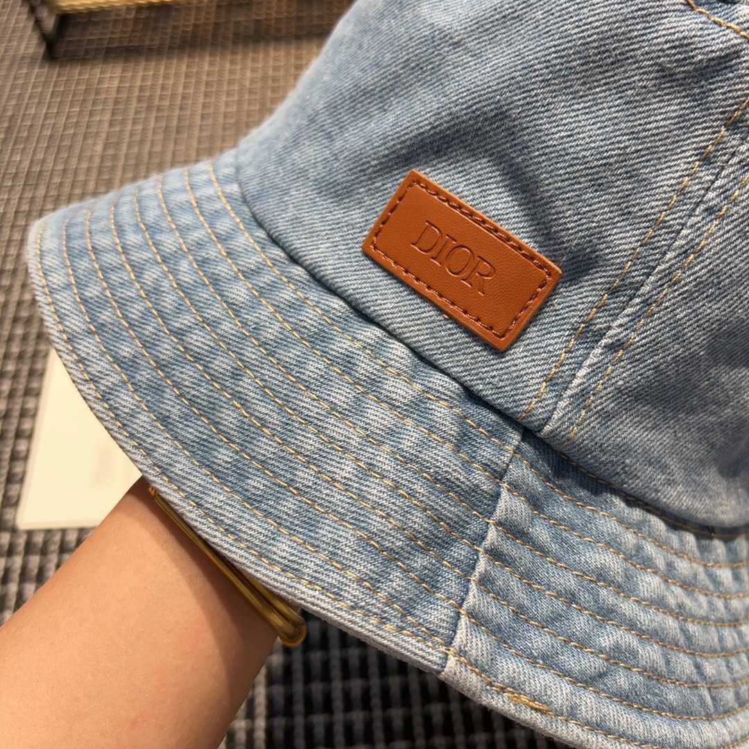 Dior Denim Bucket Hat - EUR FASHION