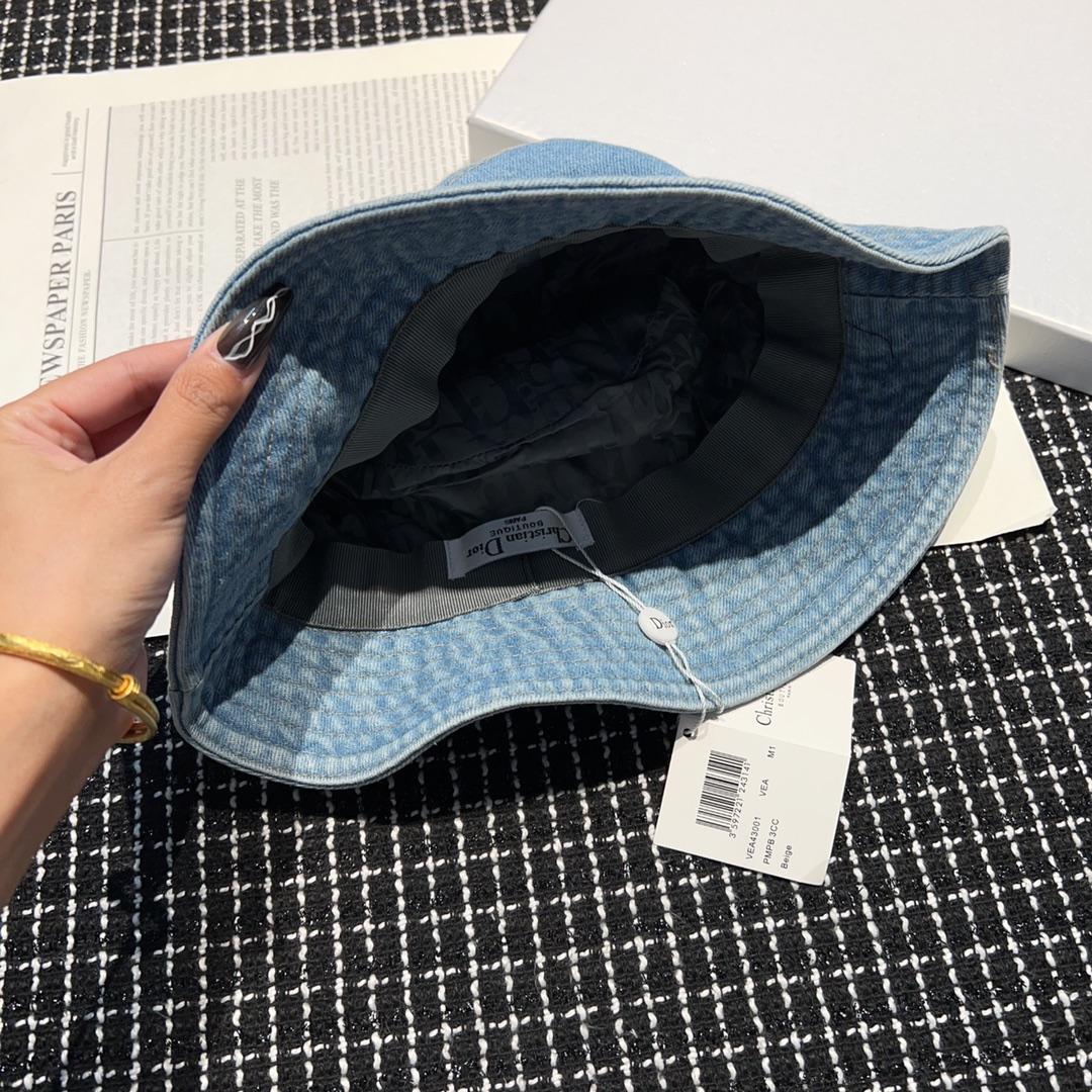 Dior Denim Bucket Hat - EUR FASHION