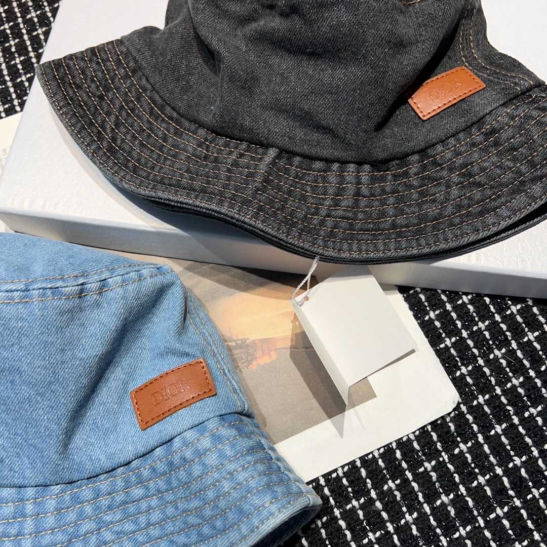 Dior Denim Bucket Hat - EUR FASHION