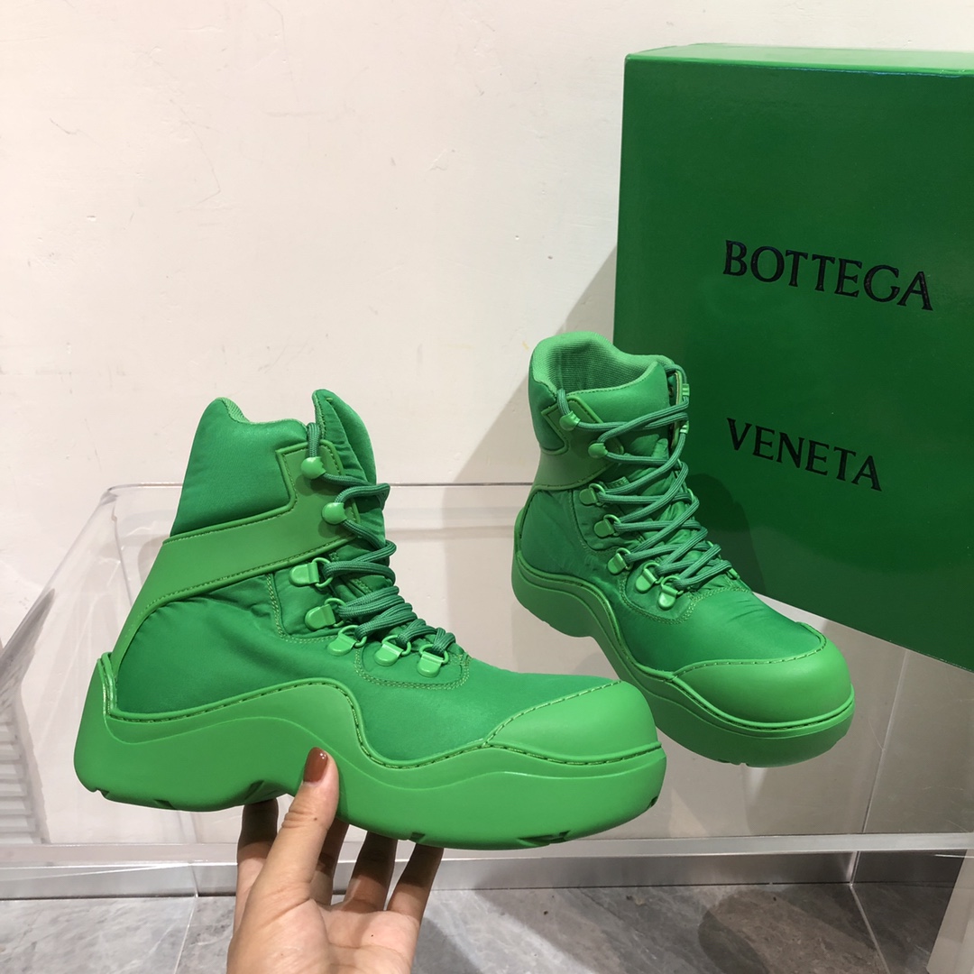 Bottega Veneta Puddle Bomber Lace-Up Boots  (50% Off Sale)  xz628 - EUR FASHION