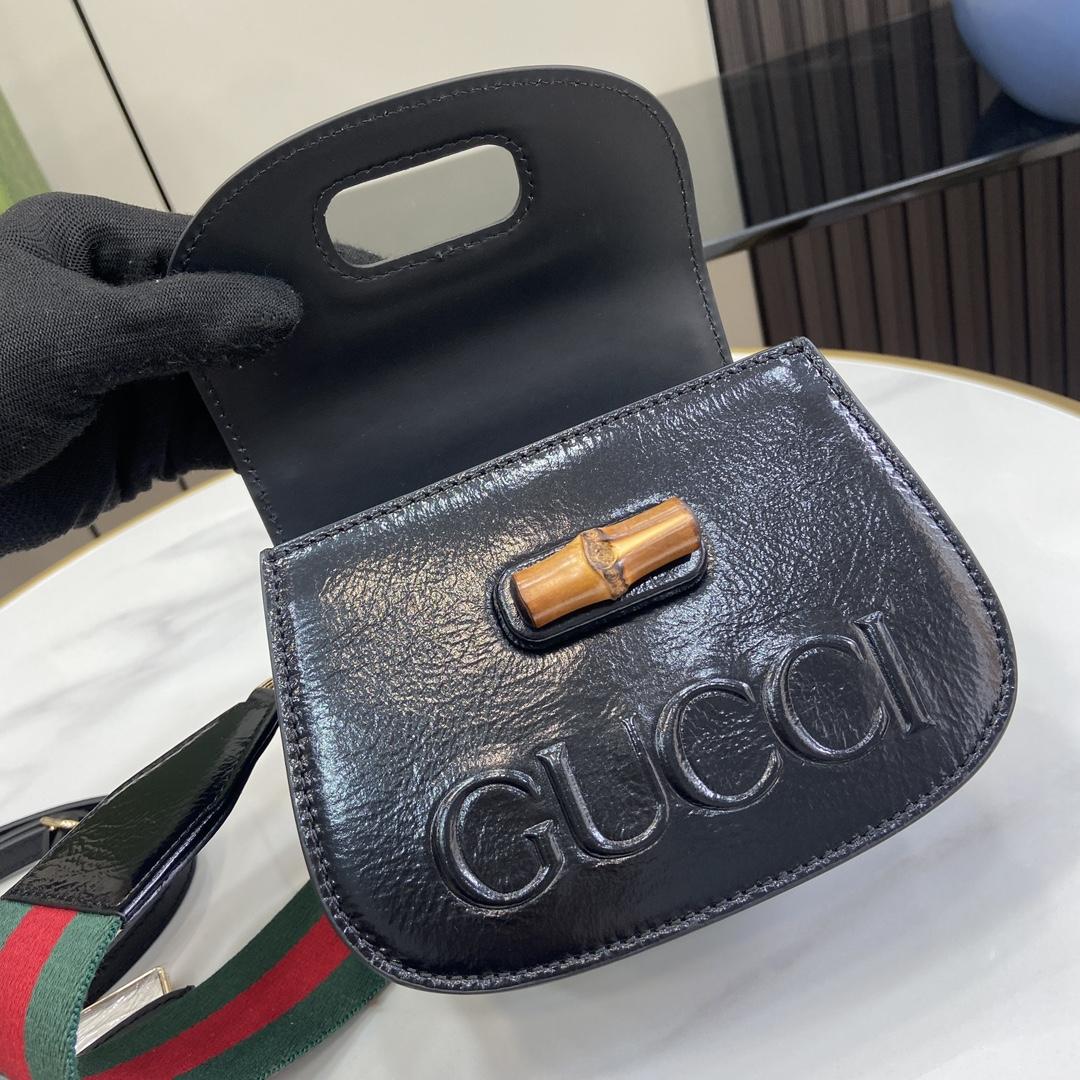 Gucci Bamboo 1947 Mini Top Handle Bag - EUR FASHION