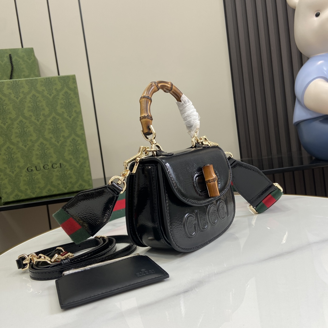 Gucci Bamboo 1947 Mini Top Handle Bag - EUR FASHION