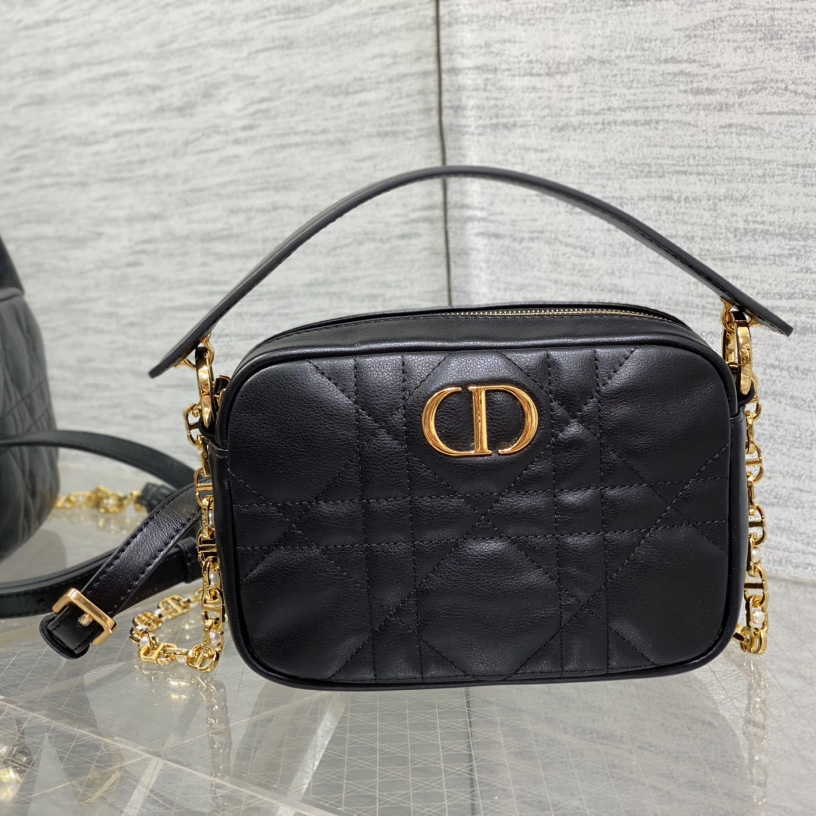 Dior Small Dior Caro Top Handle Camera Bag - EUR FASHION