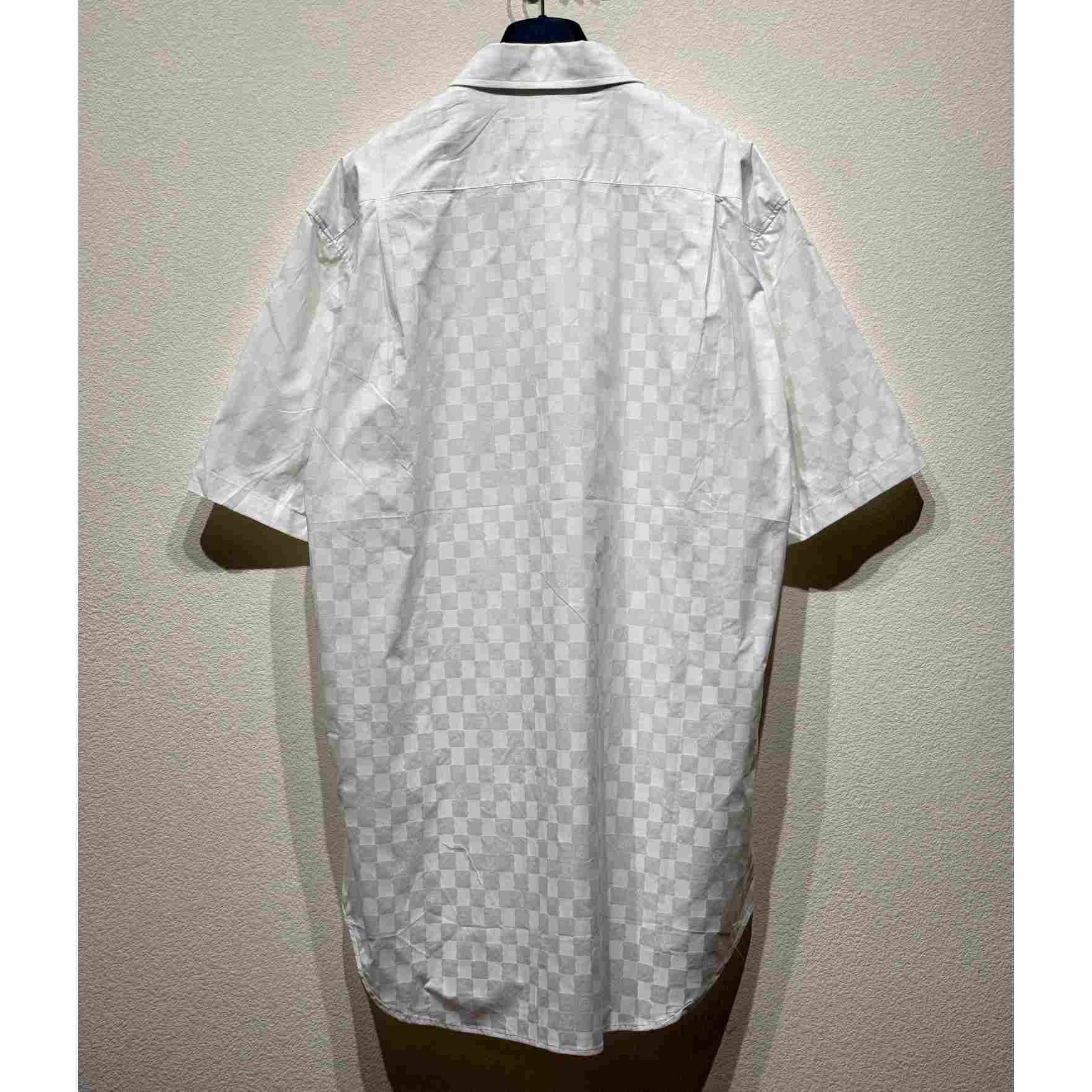 Louis Vuitton Short-Sleeved Cotton Shirt   1AFJW3 - EUR FASHION