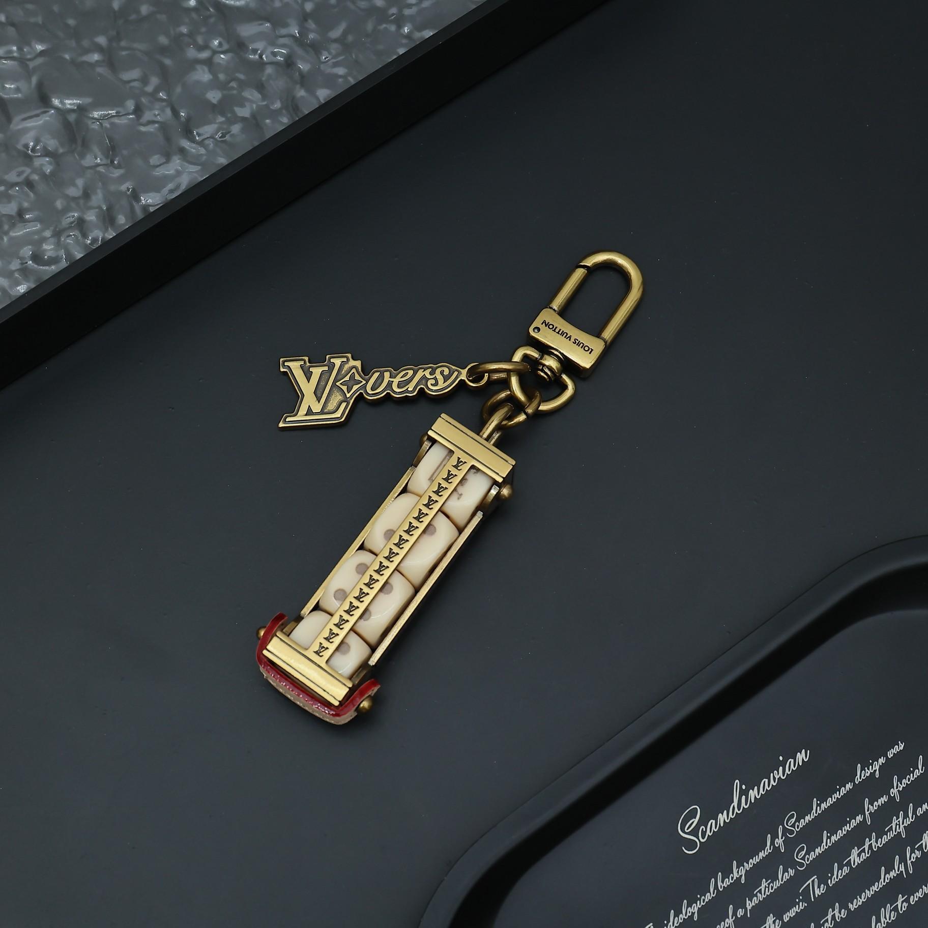 Louis Vuitton LV Lovers Dice Bag Charm & Key Holder  M01750 - EUR FASHION