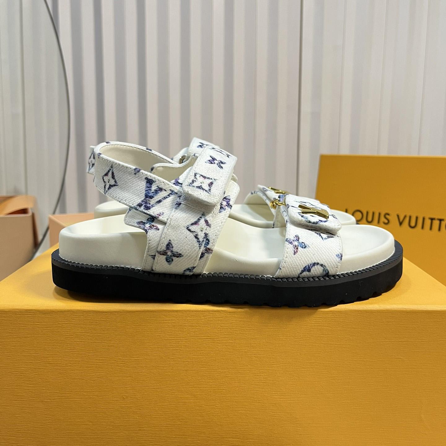 Louis Vuitton LV Sunset Comfort Flat Sandal    - EUR FASHION