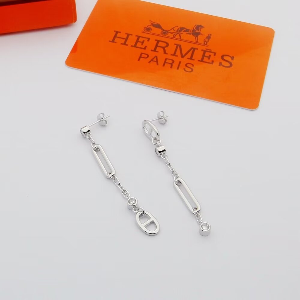 Hermes Chaine D'ancre Chaos Earrings - EUR FASHION