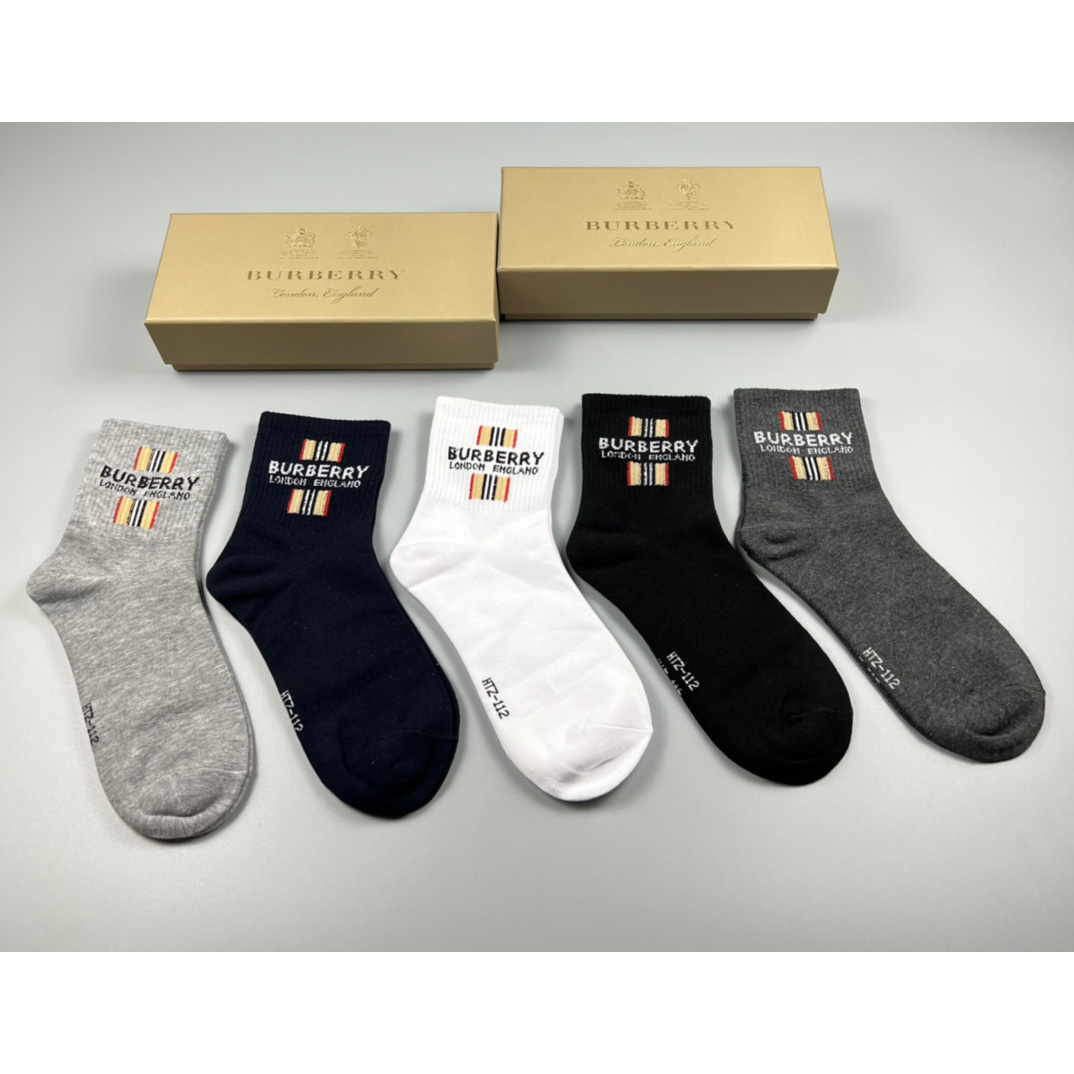 Burberry Socks/Box - EUR FASHION