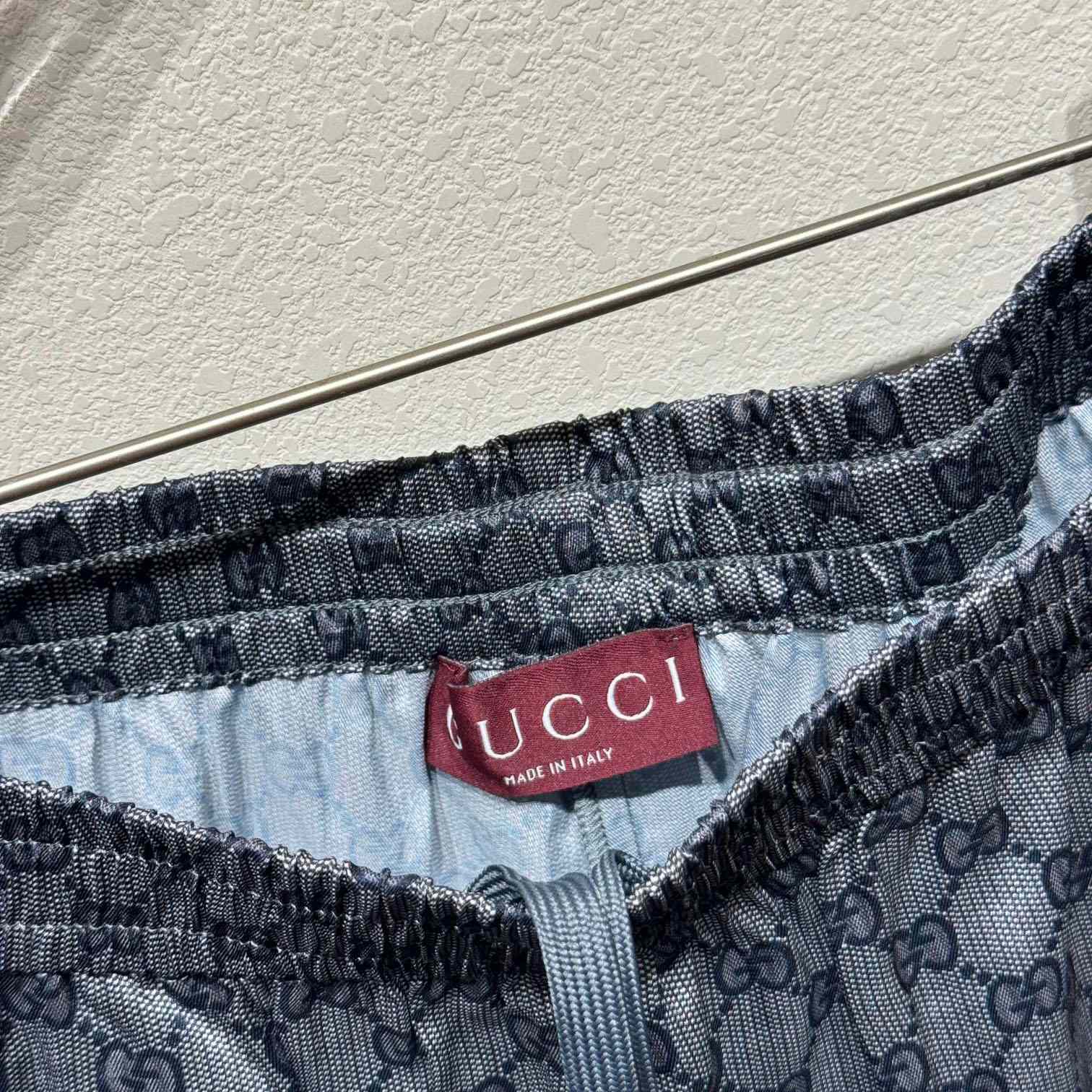 Gucci GG Nylon Jacquard Shorts - EUR FASHION