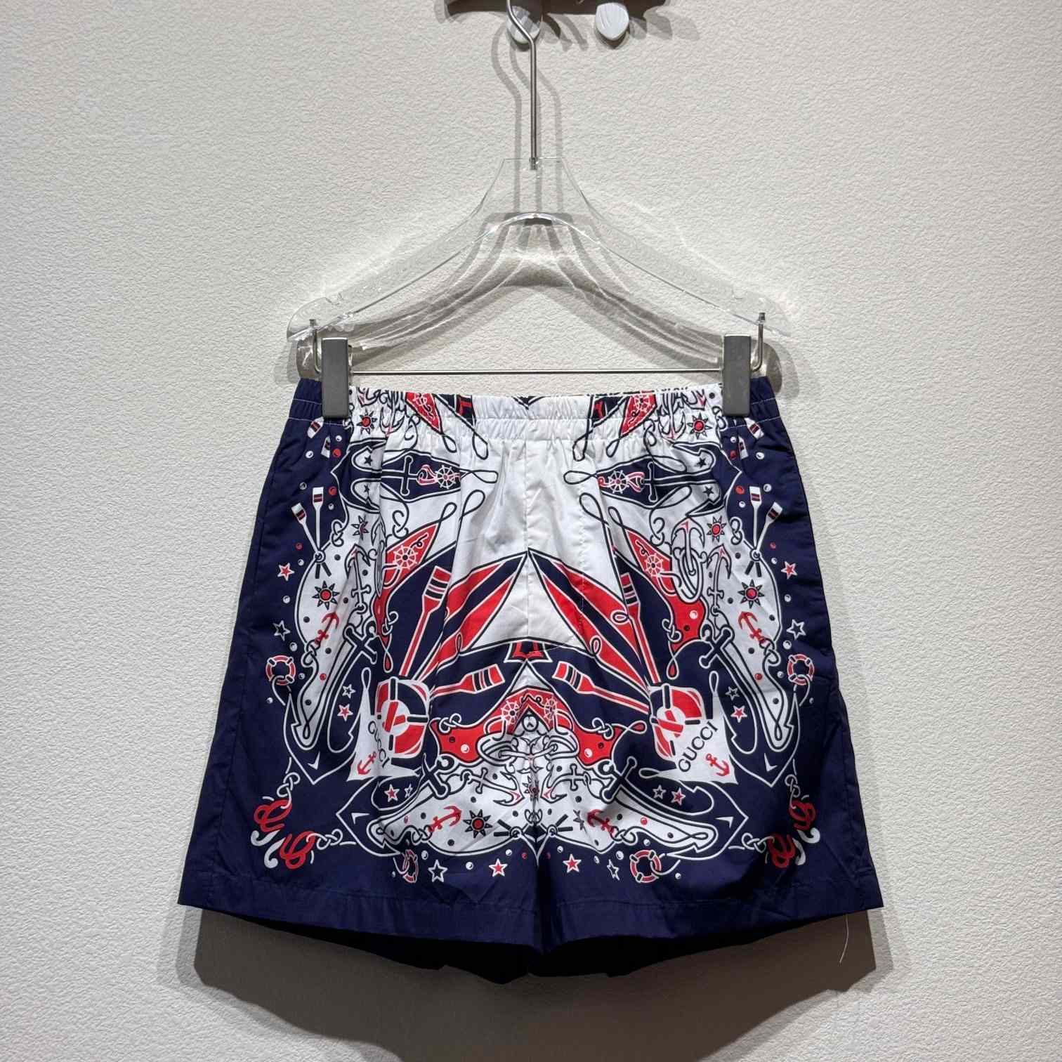 Gucci Bandana Print Cotton Short - EUR FASHION