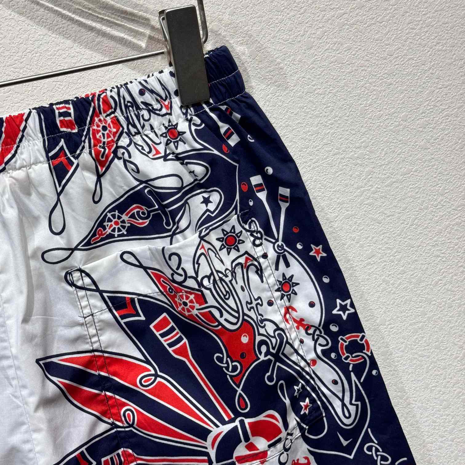 Gucci Bandana Print Cotton Short - EUR FASHION